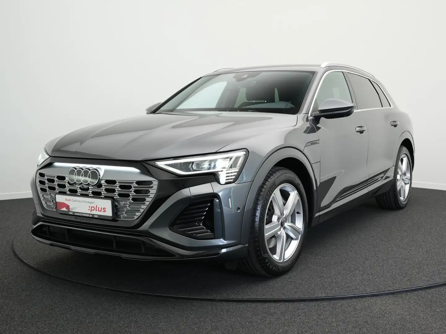 Audi Q8 e-tron 2x S line 55 qu. *ACC*AHK*MATRIX*8fach Gris - 2