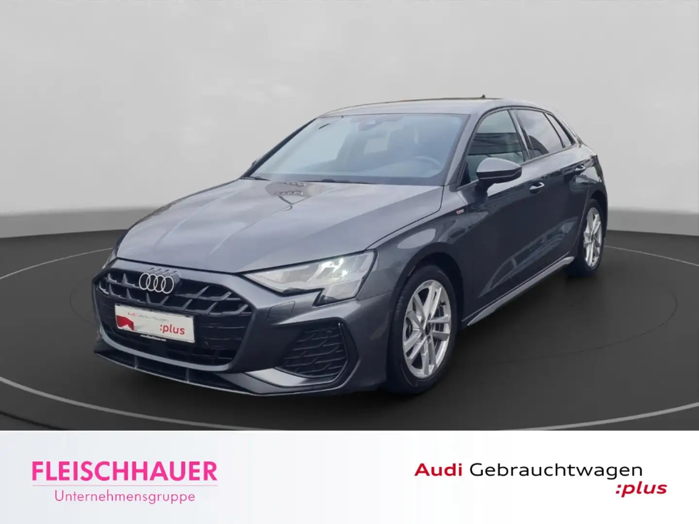 Audi A3 Sportback 35 TDI S line DSG+Navi+LED+CarPlay+ACC+A Grau - 1