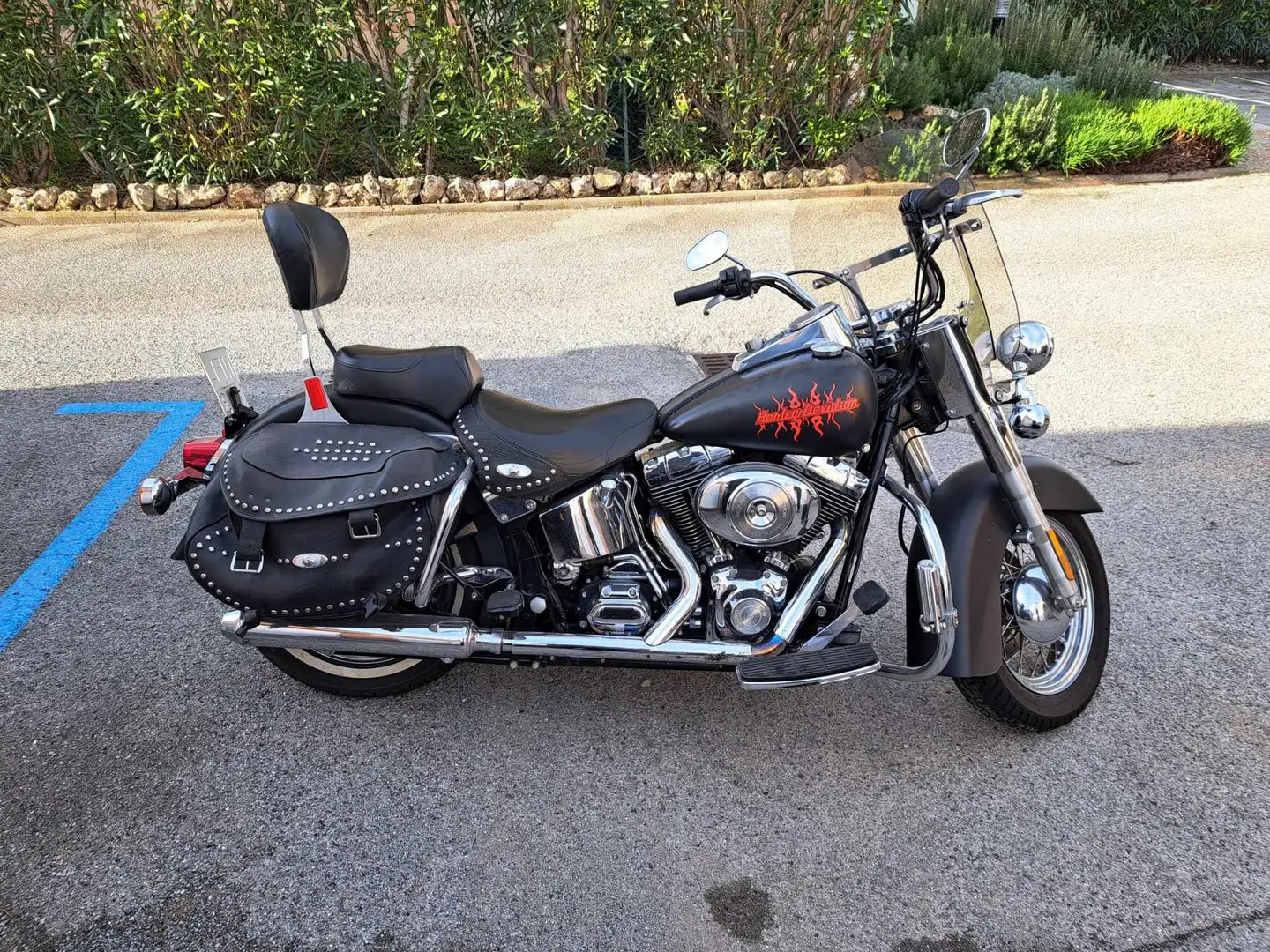 Harley-Davidson Heritage Softail FLSTCID Fekete - 1
