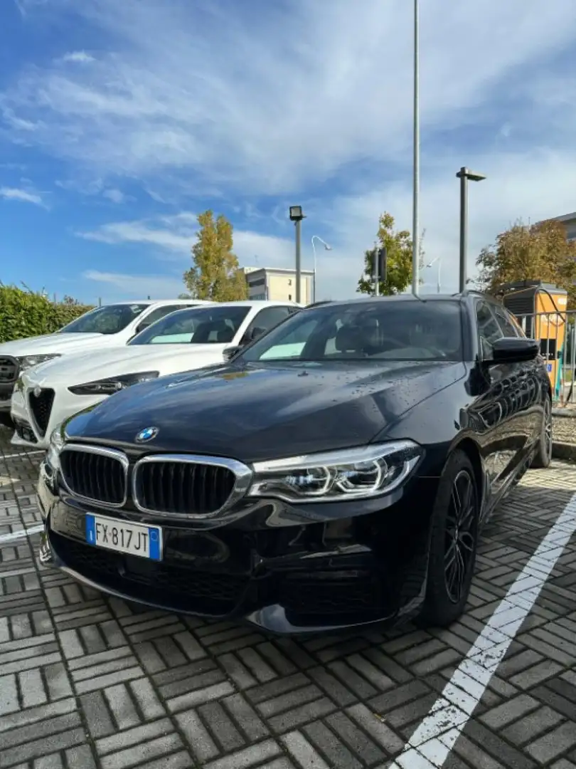 BMW 520 d xDrive Touring Msport + IVA 22% Zwart - 1