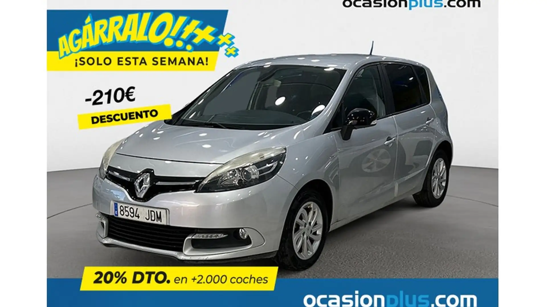 Renault Scenic 1.5dCi Energy Limited 110 Gris - 1