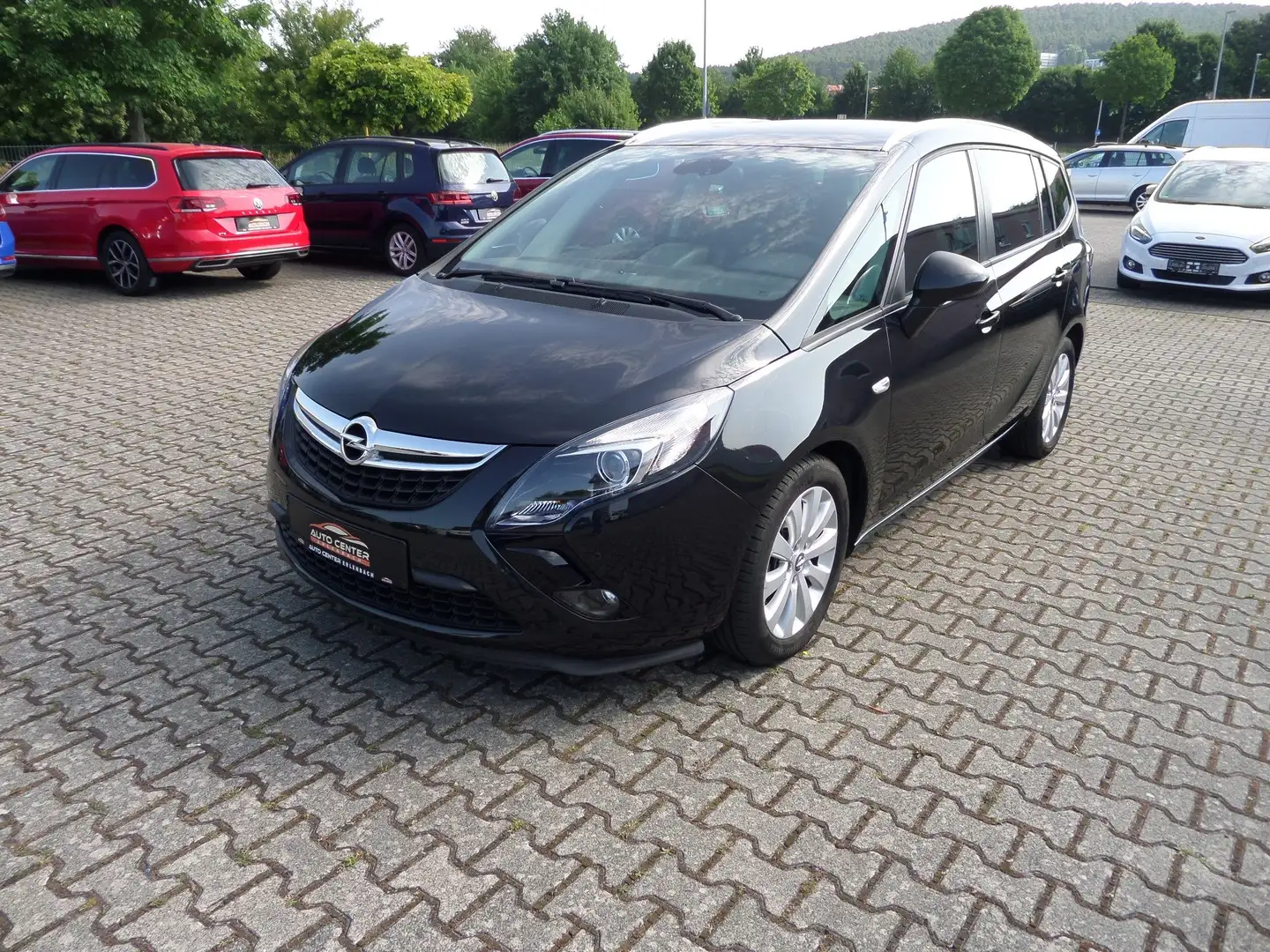 Opel Zafira Tourer Style 1.4 Turbo+7-Sitzer+Navi+Cam+SHZ+Tempo+1.Hand Schwarz - 2