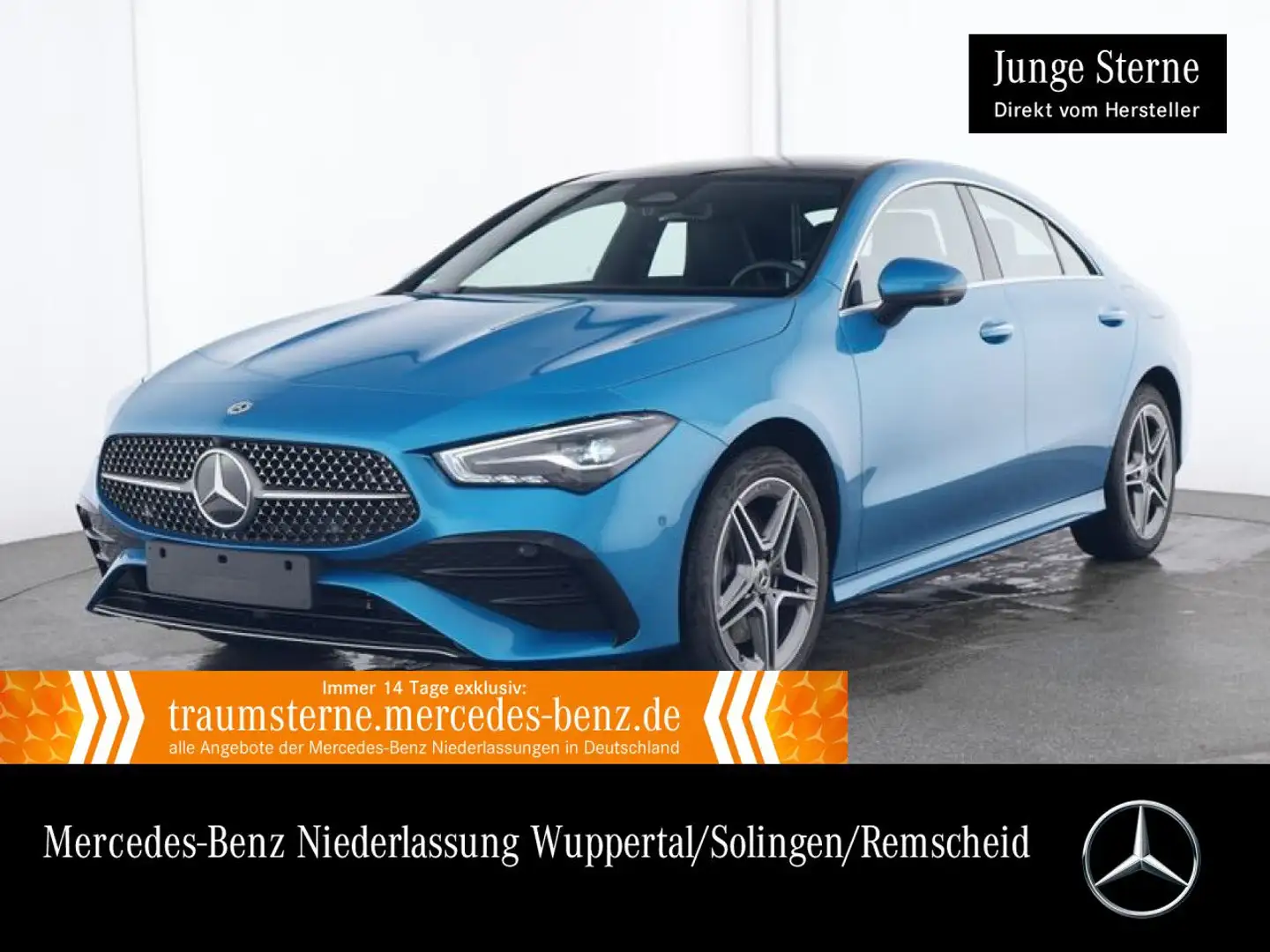 Mercedes-Benz CLA 250 e AMG+PANO+360°+LED+TOTW+KEYLESS+8G Bleu - 1