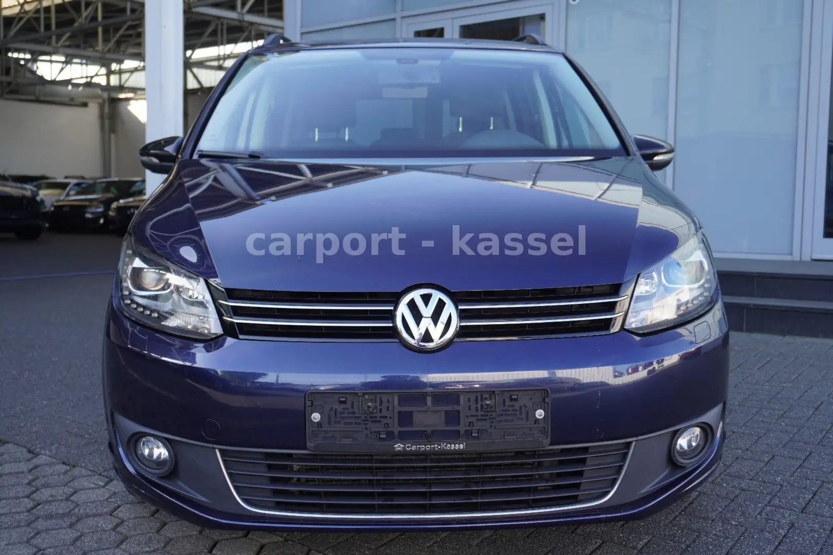 Volkswagen Touran Match Comfortline 1. Hand/Neuer Turbo/AHK Blau - 2