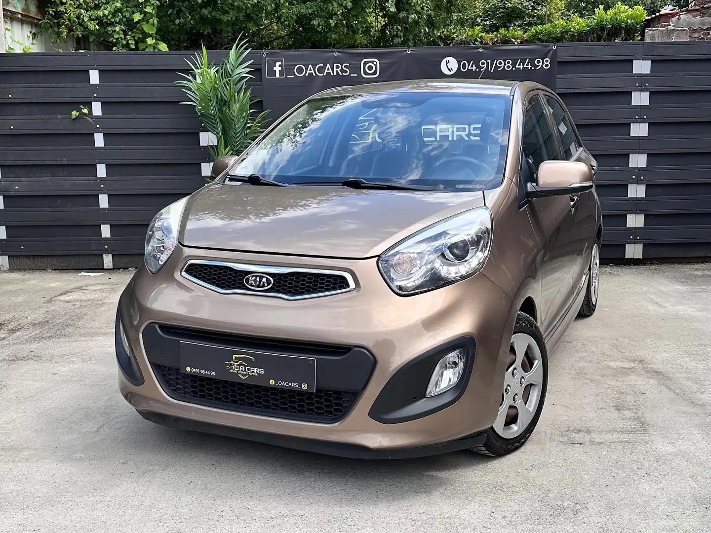 Kia Picanto Picanto 1.0i *1er propriétaire* *Full option* Brun - 1