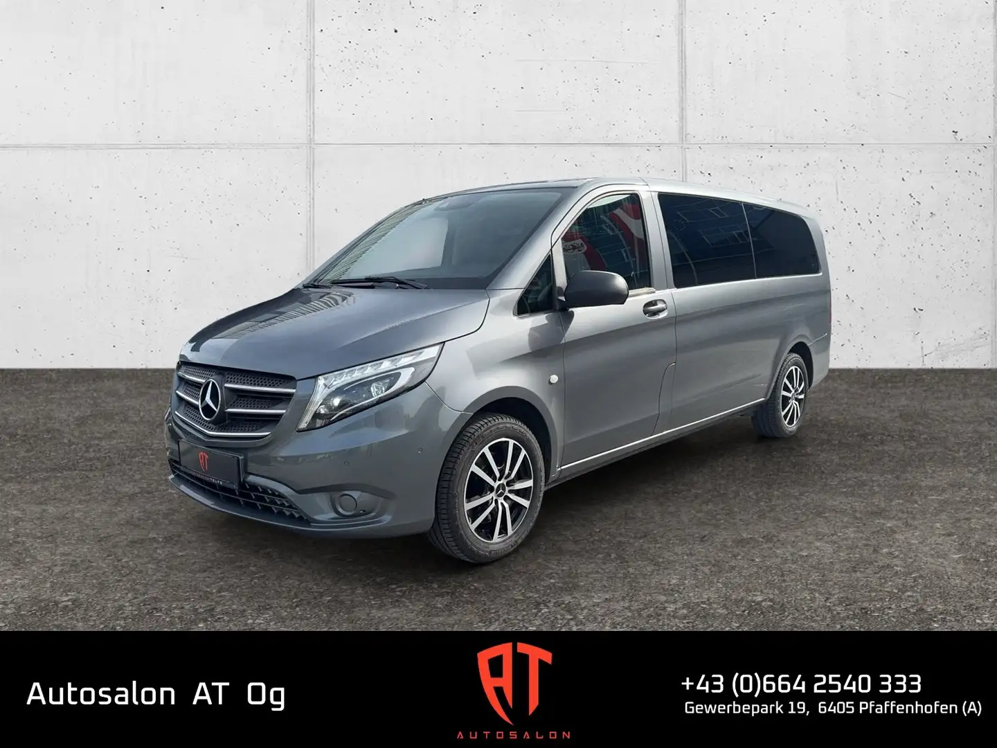 Mercedes-Benz Vito 114/116/119/124 CDI Pro 4x4 extralang (447.705) Gris - 1