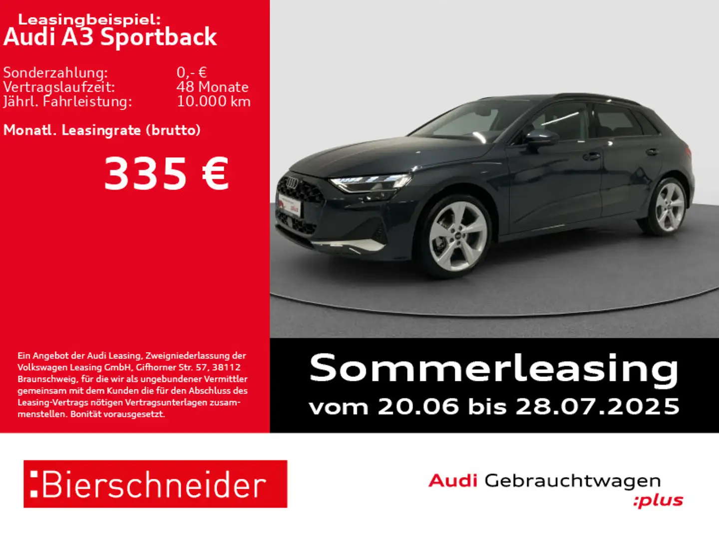 Audi A3 35 TFSI advanced 18 LED SONOS HuD C Grau - 1