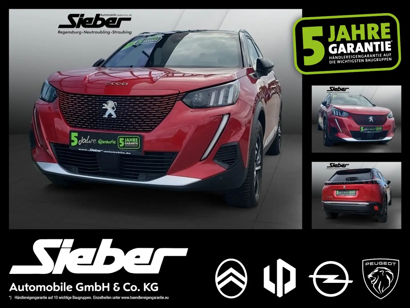 Peugeot e-2008 2008-e GT *LED*Navi*Sitzheizung*Tempomat* Rojo - 1