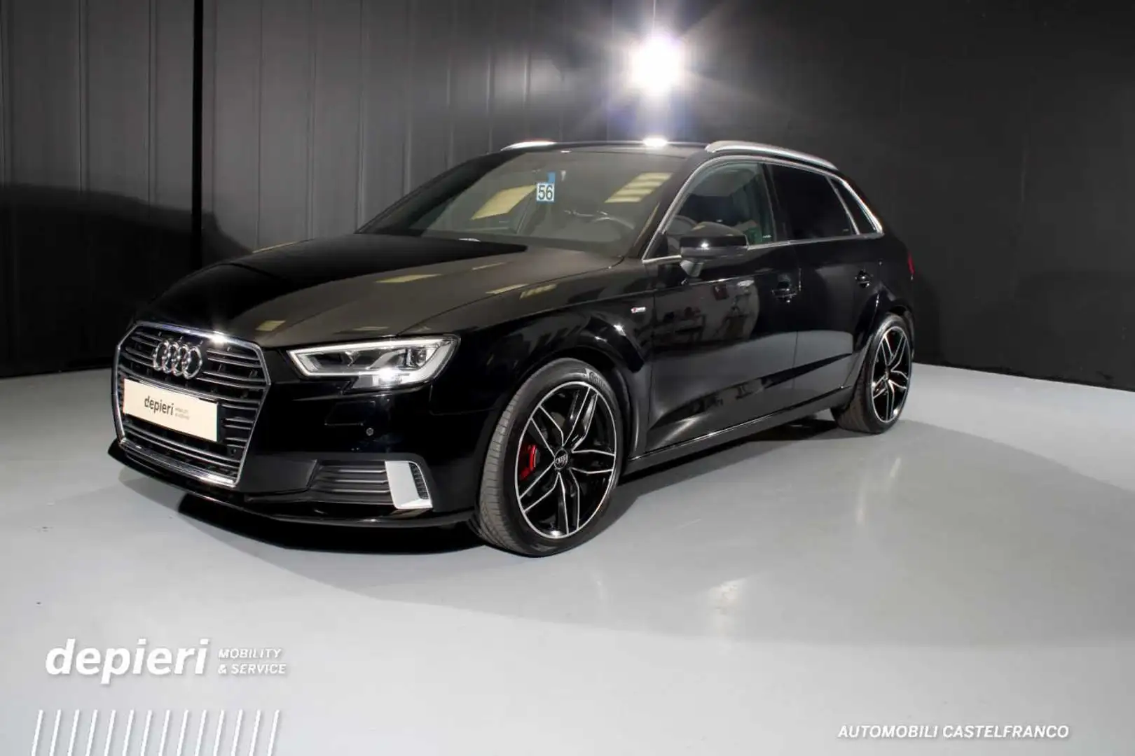 Audi A3 Sportback 2.0 TDI S tronic Sport Nero - 1