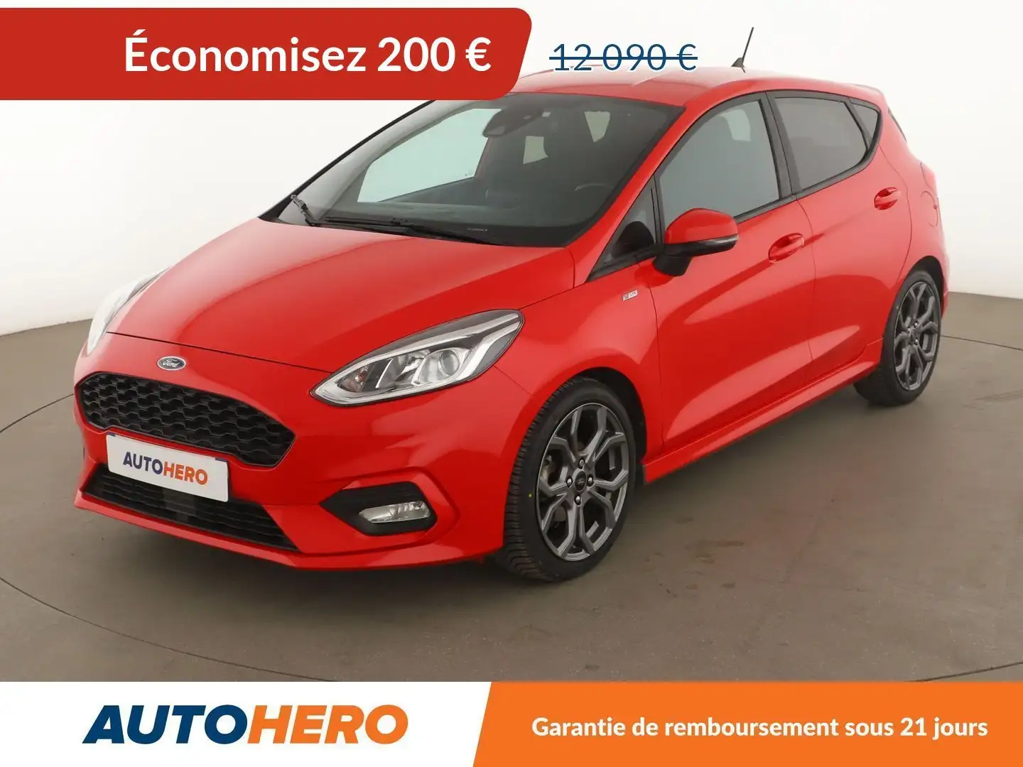 Ford Fiesta 1.0 EcoBoost ST-Line Rouge - 1