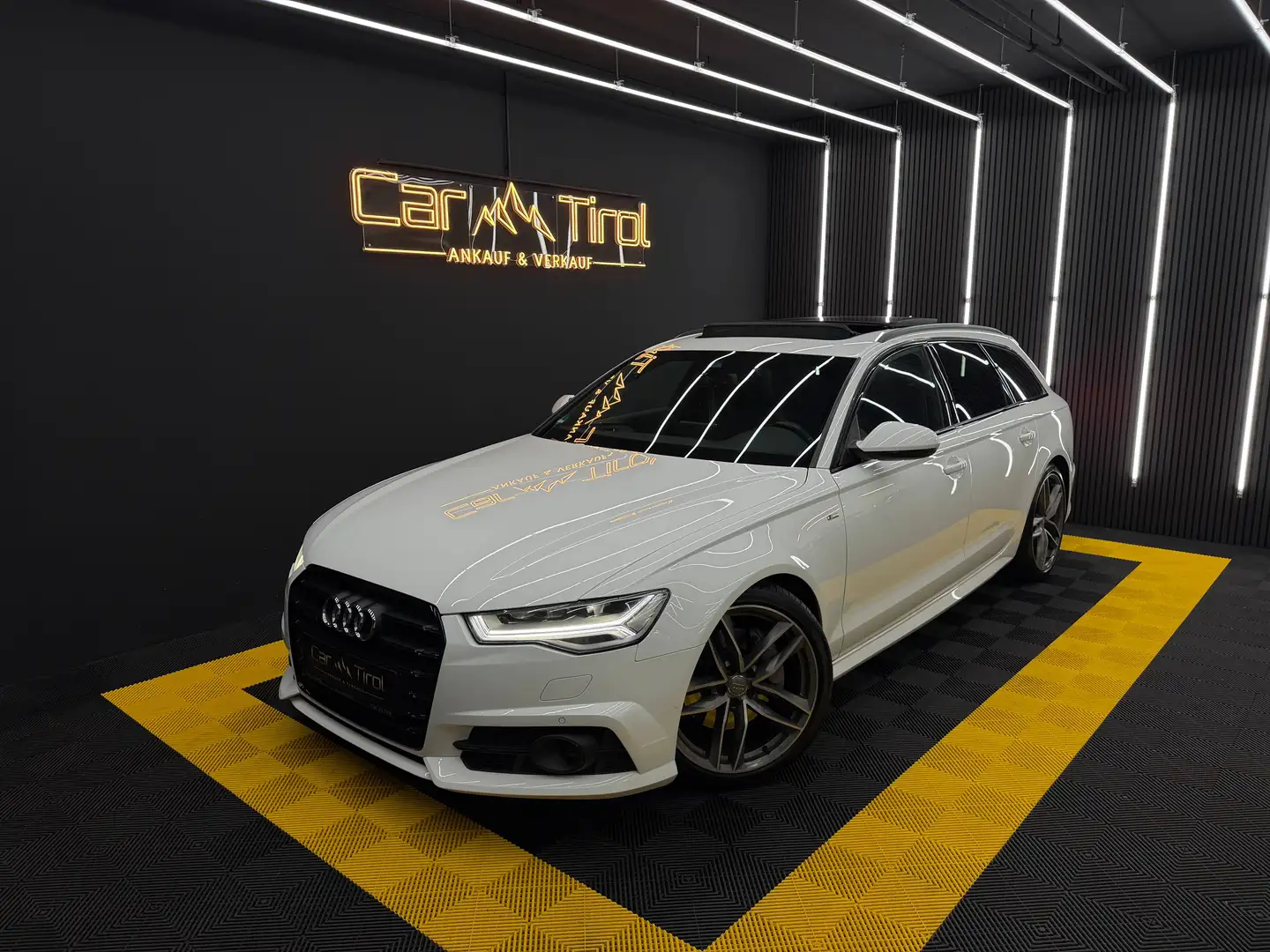Audi A6 3.0 TDI clean diesel quattro S-Line Weiß - 2