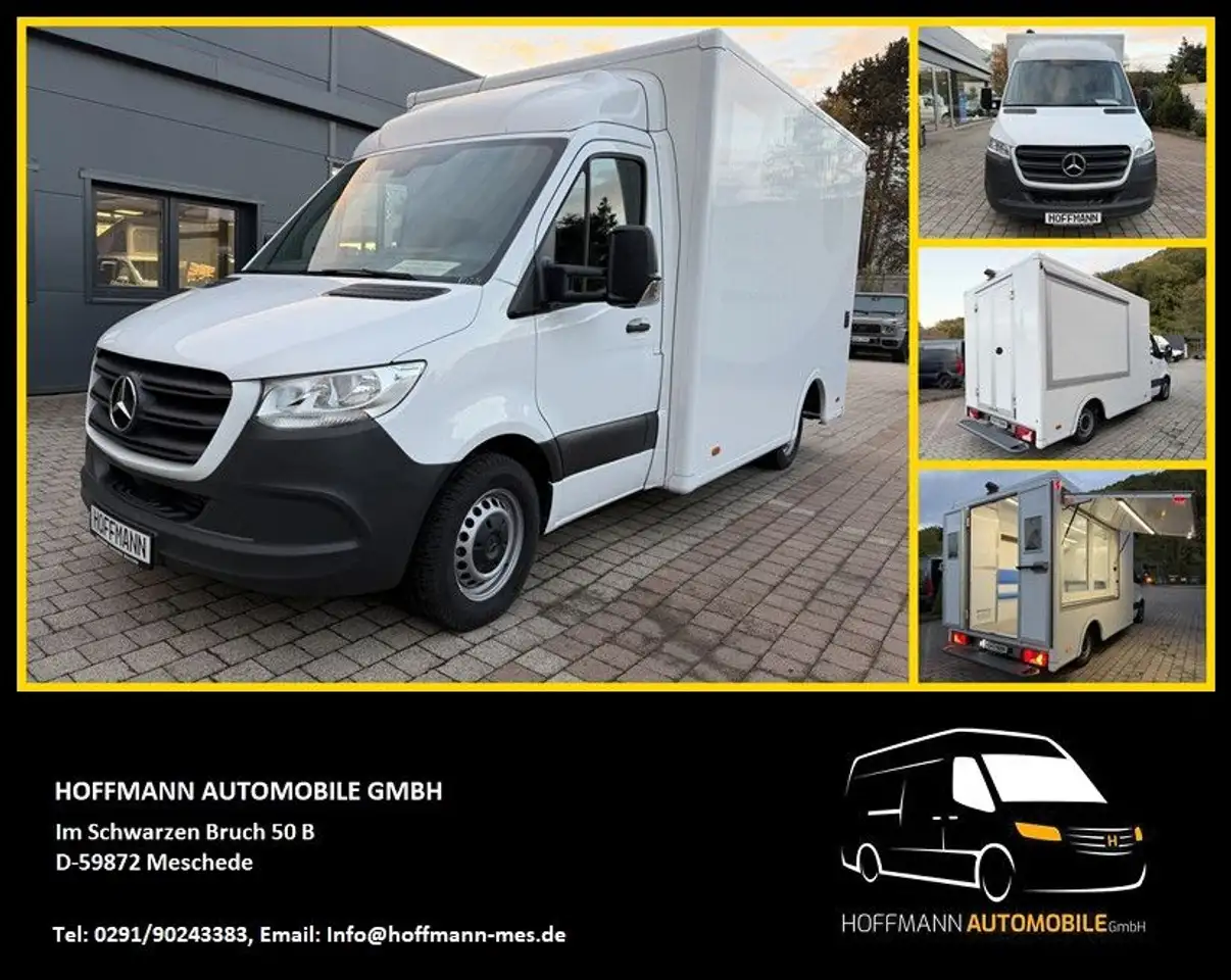 2021 Mercedes-Benz Sprinter 314 CDI Verkaufswagen Koffer 3,5t, photograph 1