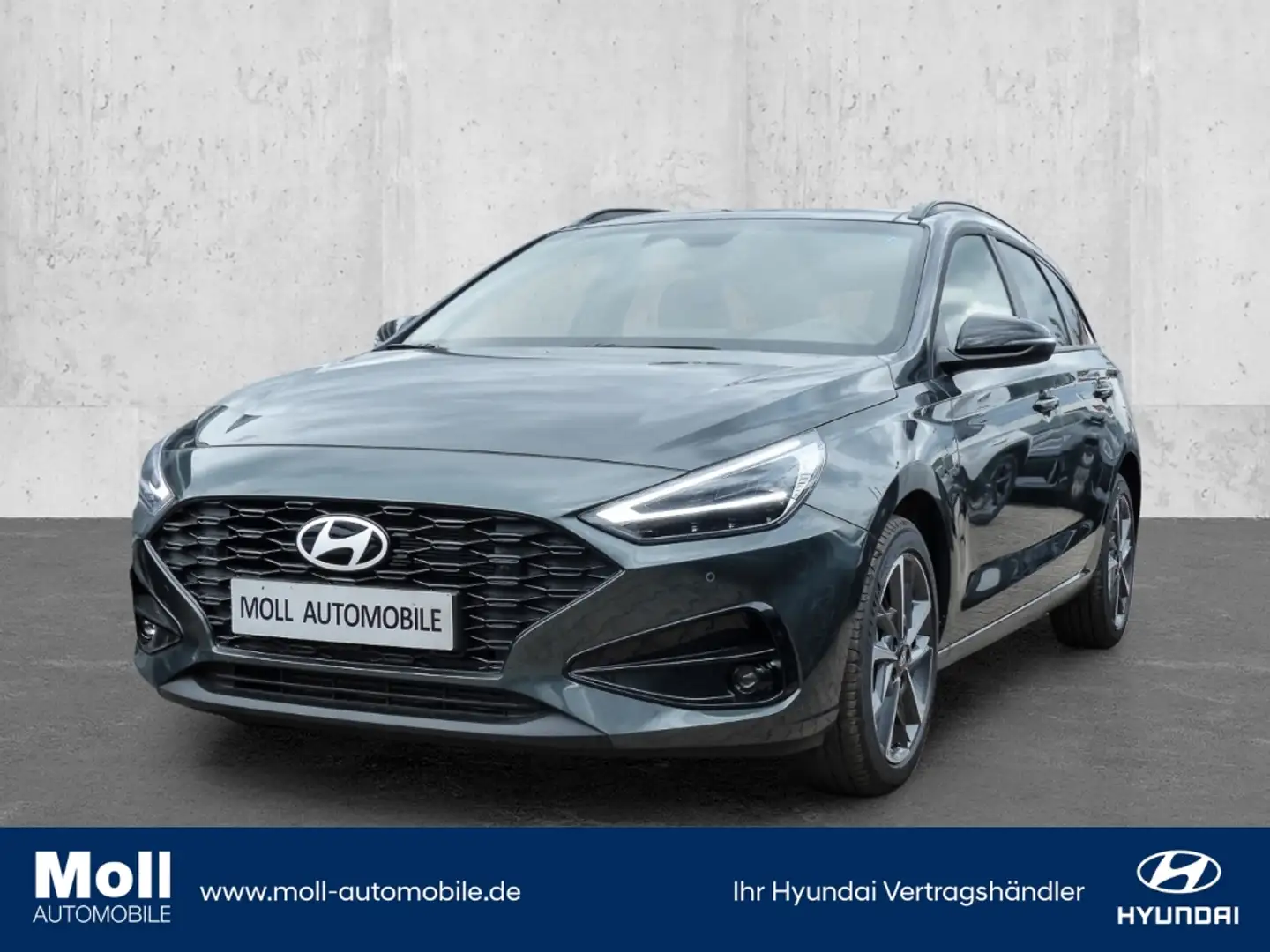 Hyundai i30 Mild-Hybrid Advantage Kombi DCT Navi LED Panoramad Zielony - 1