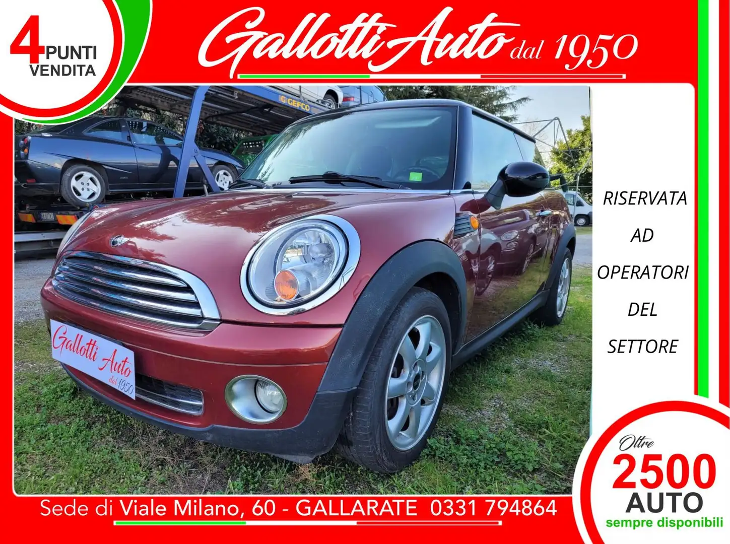 MINI Cooper 1.6 16V Cooper Rosso - 1