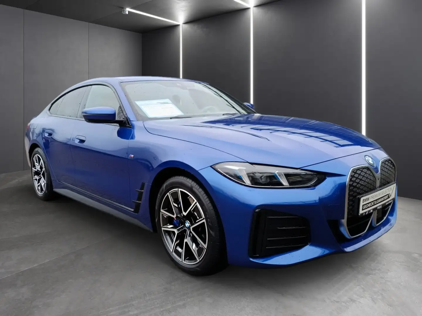 BMW i4 eDrive40 M SPORTPAKET+AHK+LIVE COCKPIT PRO+ Blau - 2