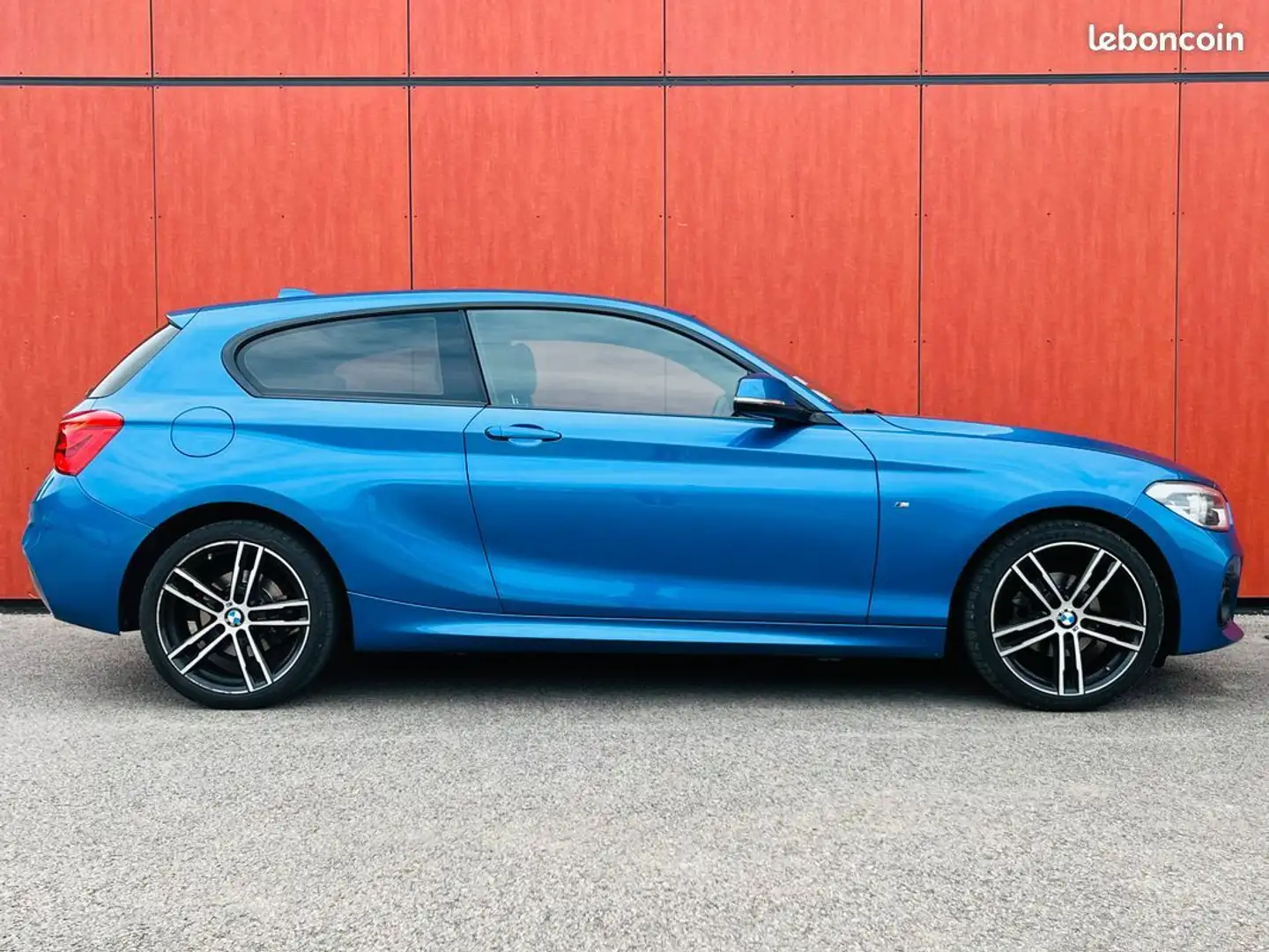 BMW 118 serie 118d 150ch 2.0 d turbo Bleu - 2