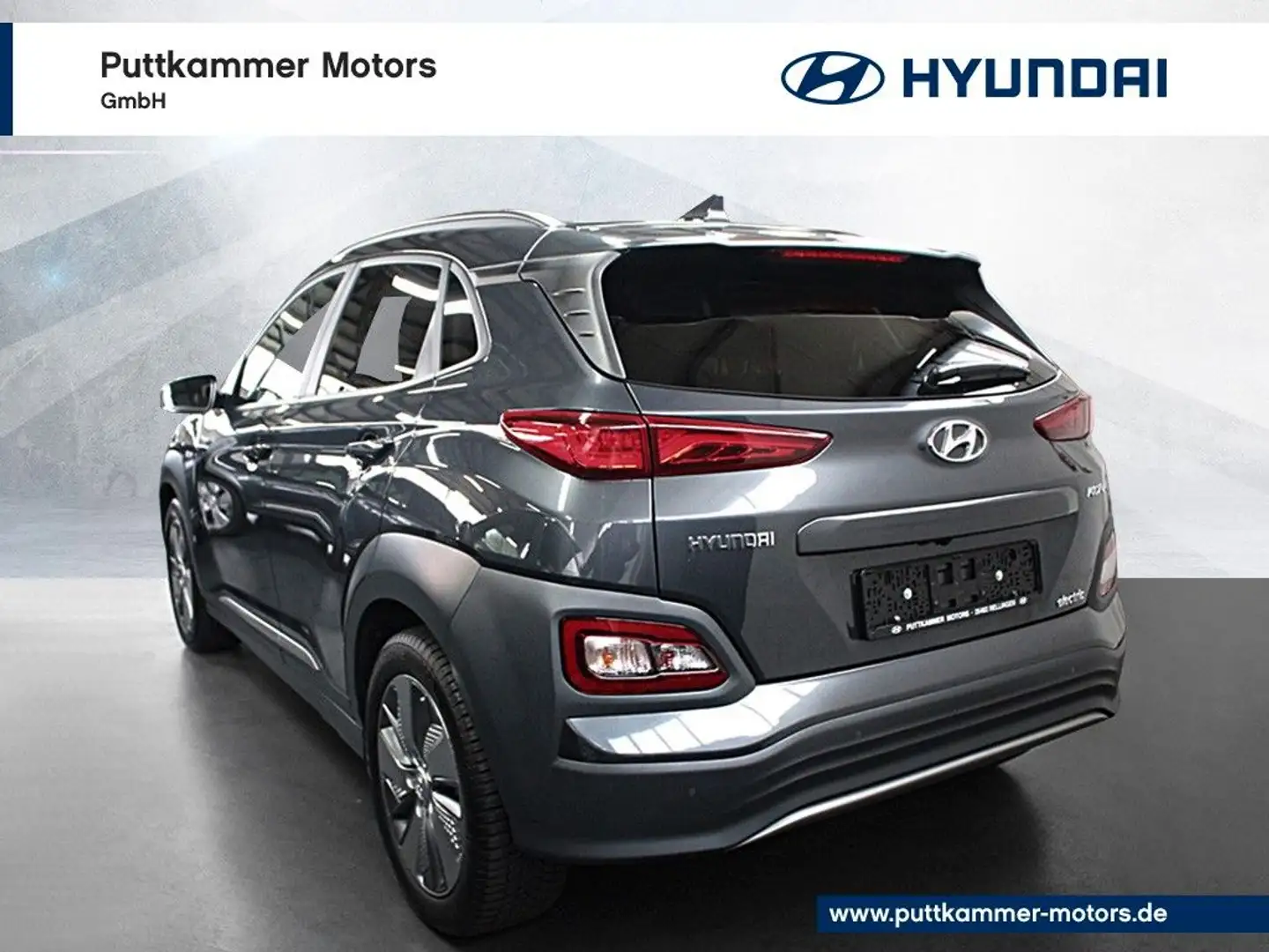 Hyundai KONA Elektro 150 KW Premium Leder/LED/Sitzpaket Grau - 2