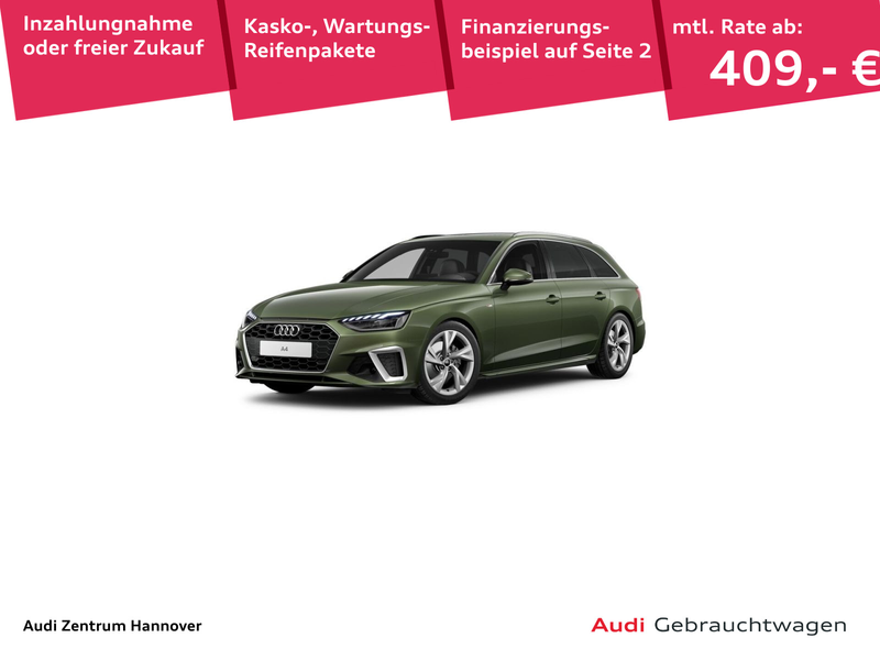 Audi A4 S line 35 TFSI virtual AHK Pano