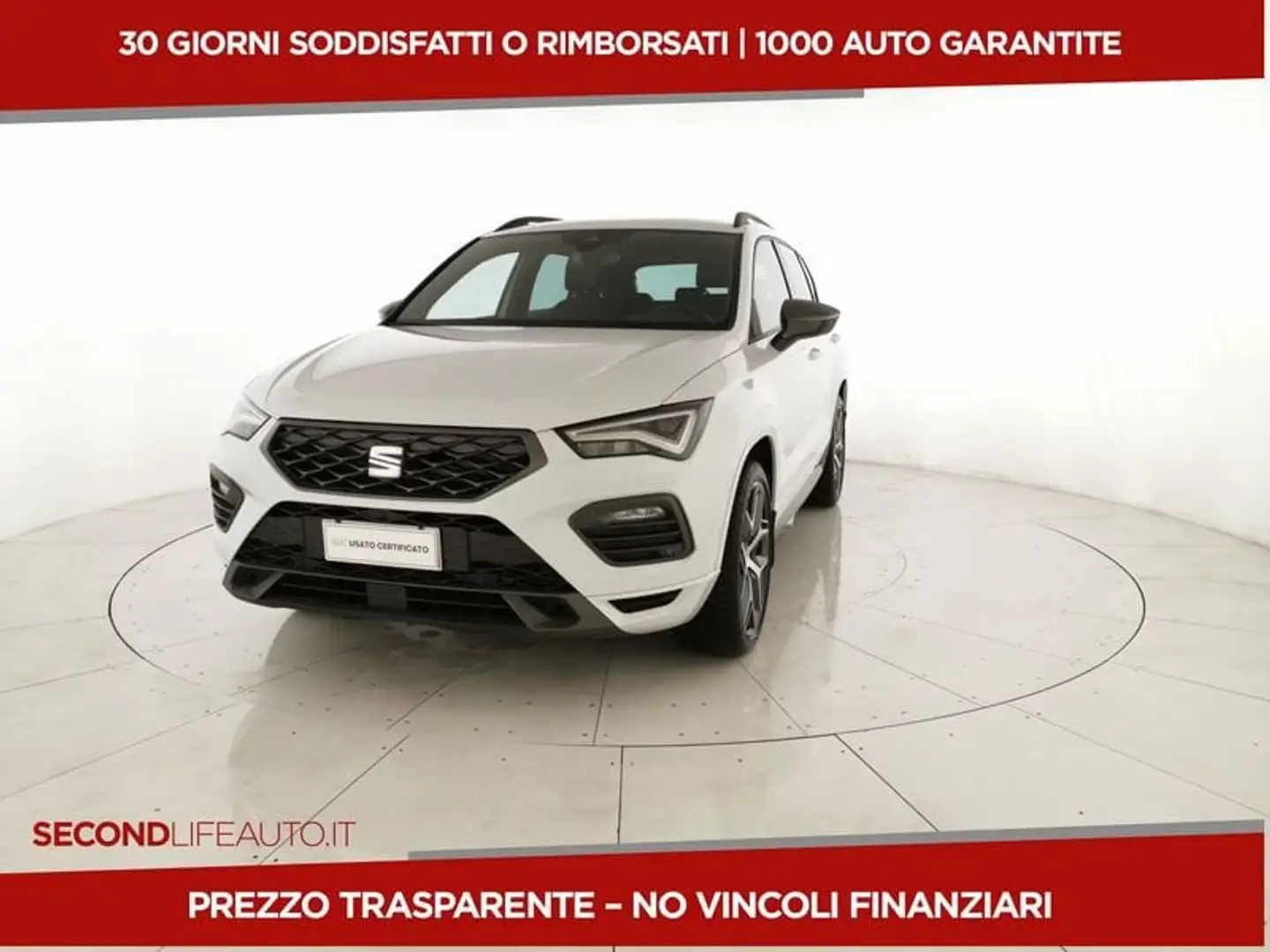 SEAT Ateca 1.5 ecotsi FR 150cv dsg Bianco - 1