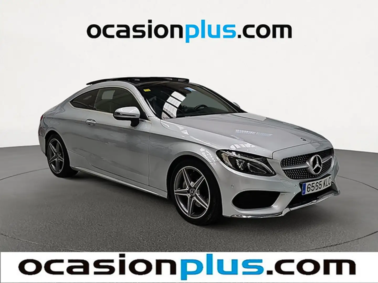 Mercedes-Benz C 220 Coupé 220d 9G-Tronic Plateado - 2