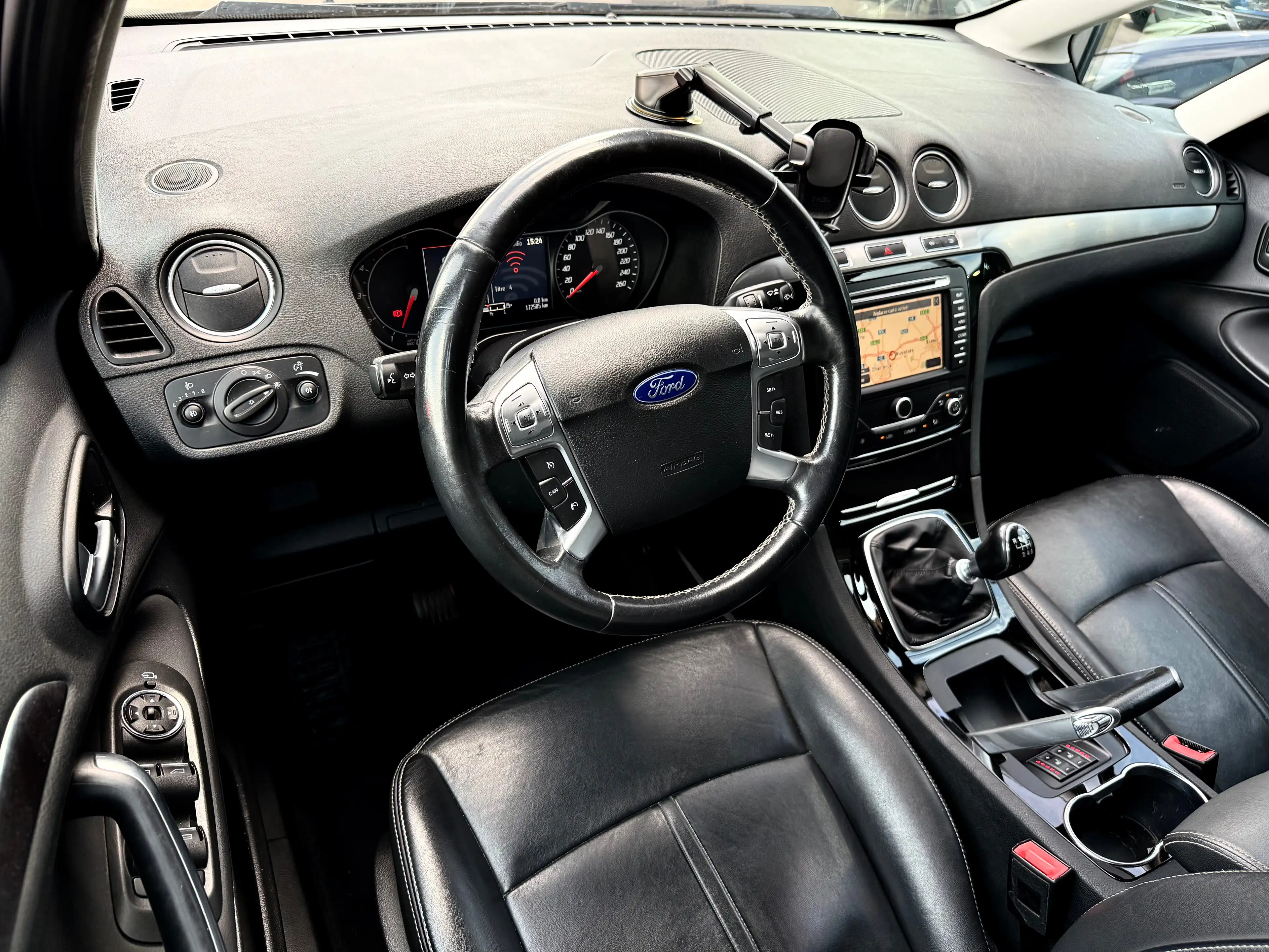 Ford Galaxy 2.0 TDCi 136CV 7 PLACES NAVi CUiR JA.17" SG.CHAUFFANTS ++ — photo 11