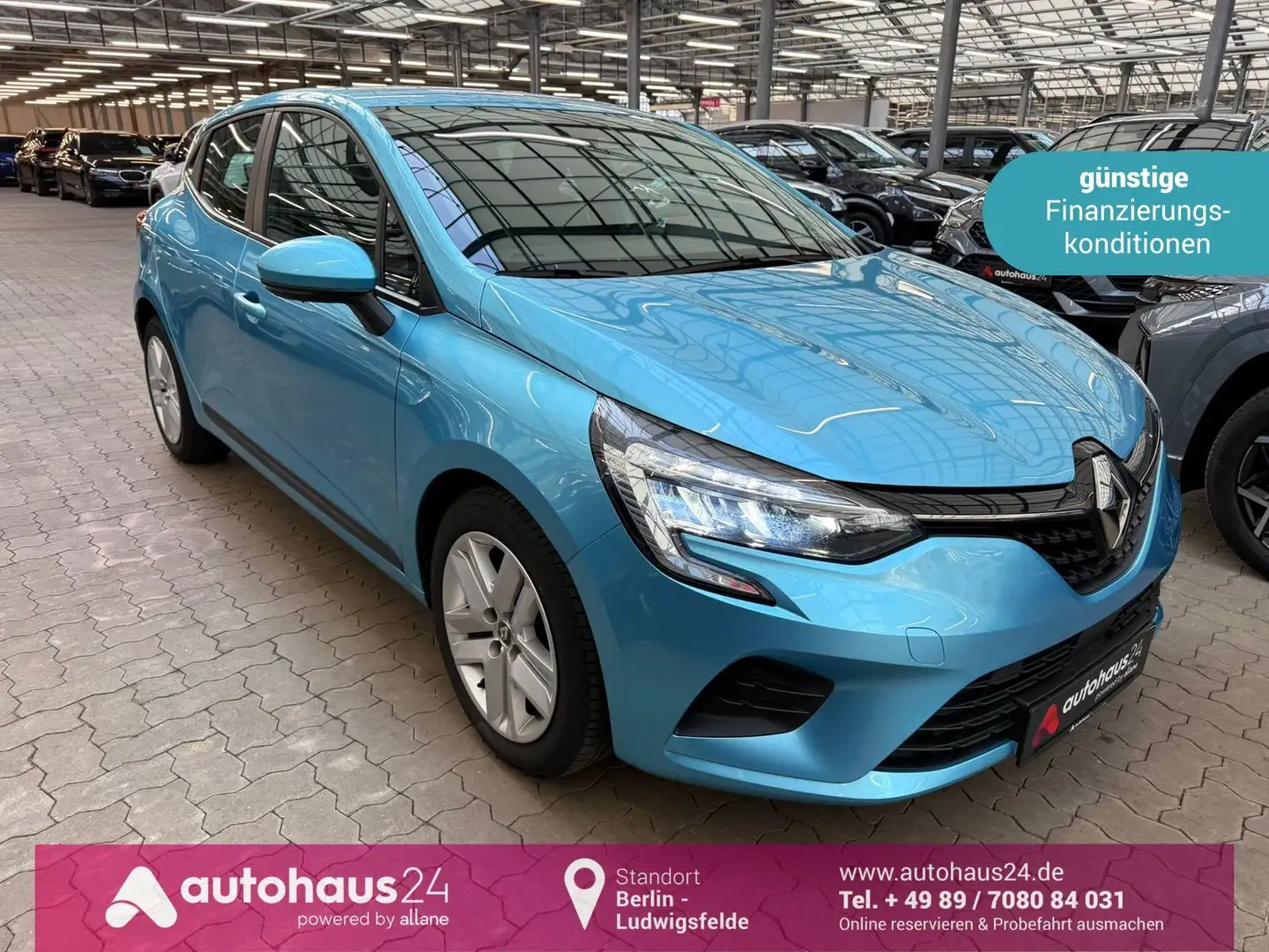 Renault Clio V 1.0 SCe 65 Zen  LED|DAB+|Tempomat Blau - 1