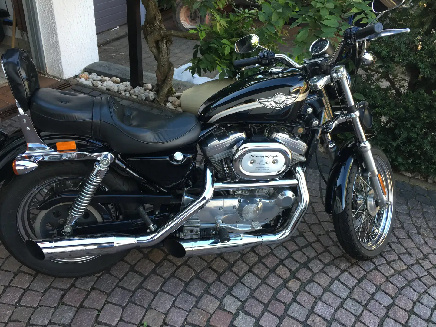 Harley-Davidson Sportster 883 XHL883 XL1  100 jährliches Sondermodell Schwarz - 1