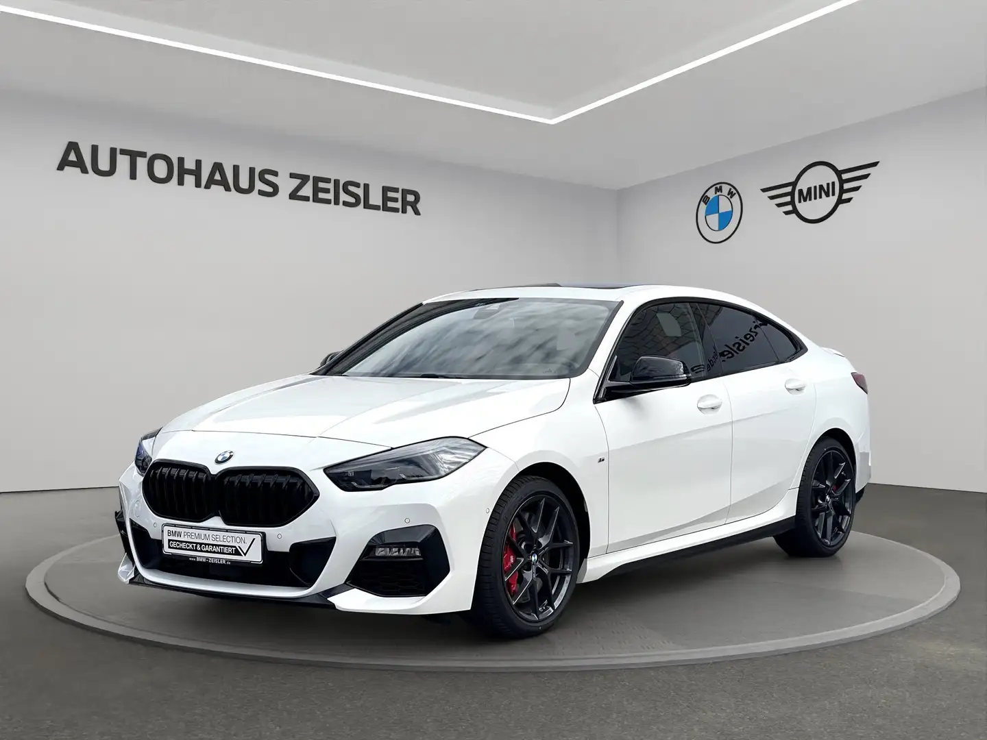 BMW 220 i Gran Coupé M SPORTPAKET PanoDach Head-Up HarmanK Weiß - 1