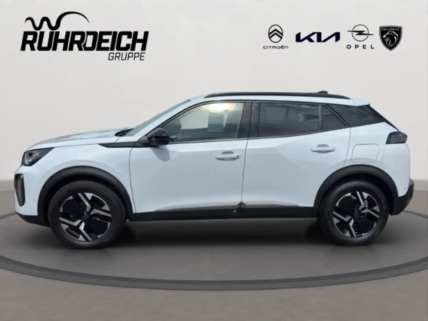 Peugeot 2008 Hybrid 145 Style PDC hinten CARPLAY LM SHZ Bianco - 2