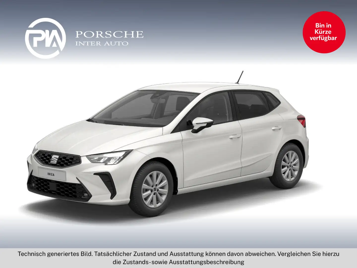 SEAT Ibiza Reference 1.0 TSI 95PS Weiß - 1