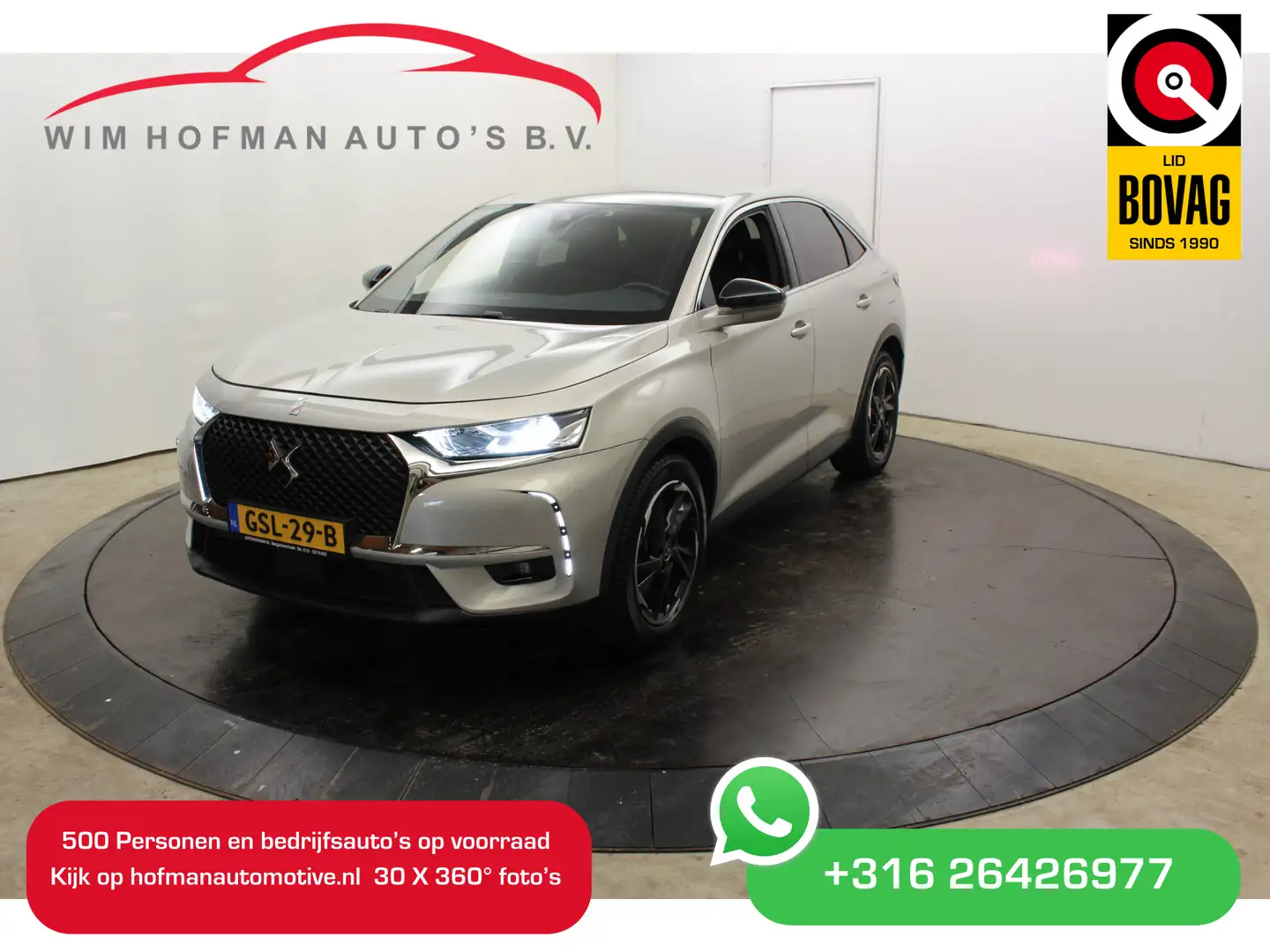 DS Automobiles DS 7 Crossback E-Tense PHEV 300PK 4x4 Bastille+ Grijs - 1