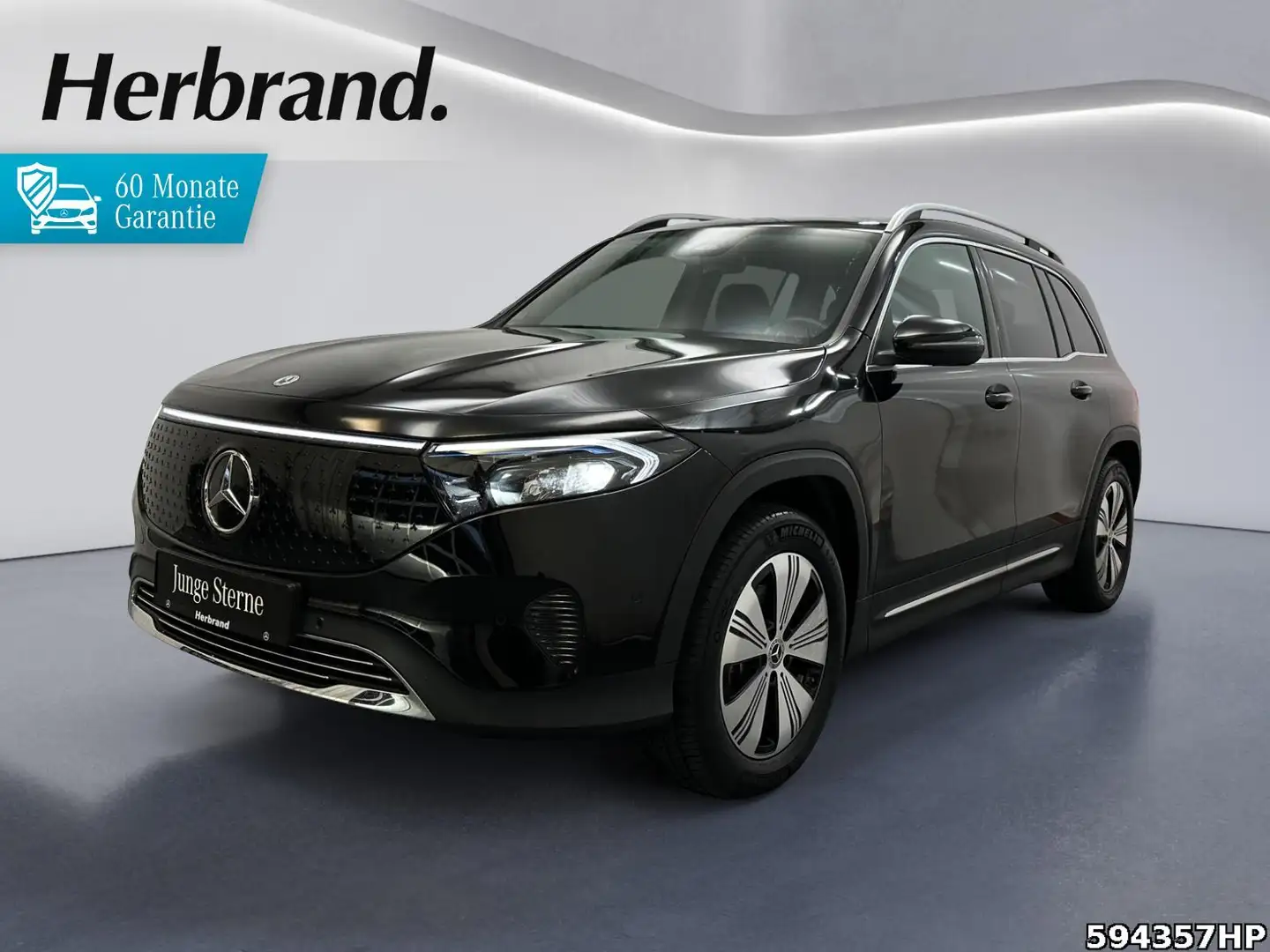 Mercedes-Benz EQB 300 4M Progressive Anhängerkupplung Winter-P Schwarz - 1