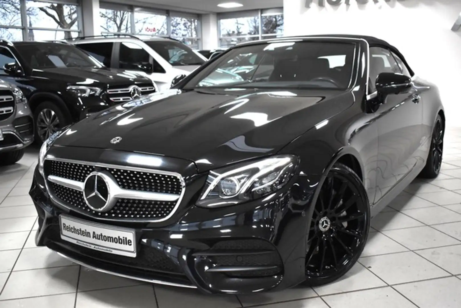 Mercedes-Benz E 350 d Cabrio AMG DISTR CARBON HUD NETTO 39.200 Schwarz - 1
