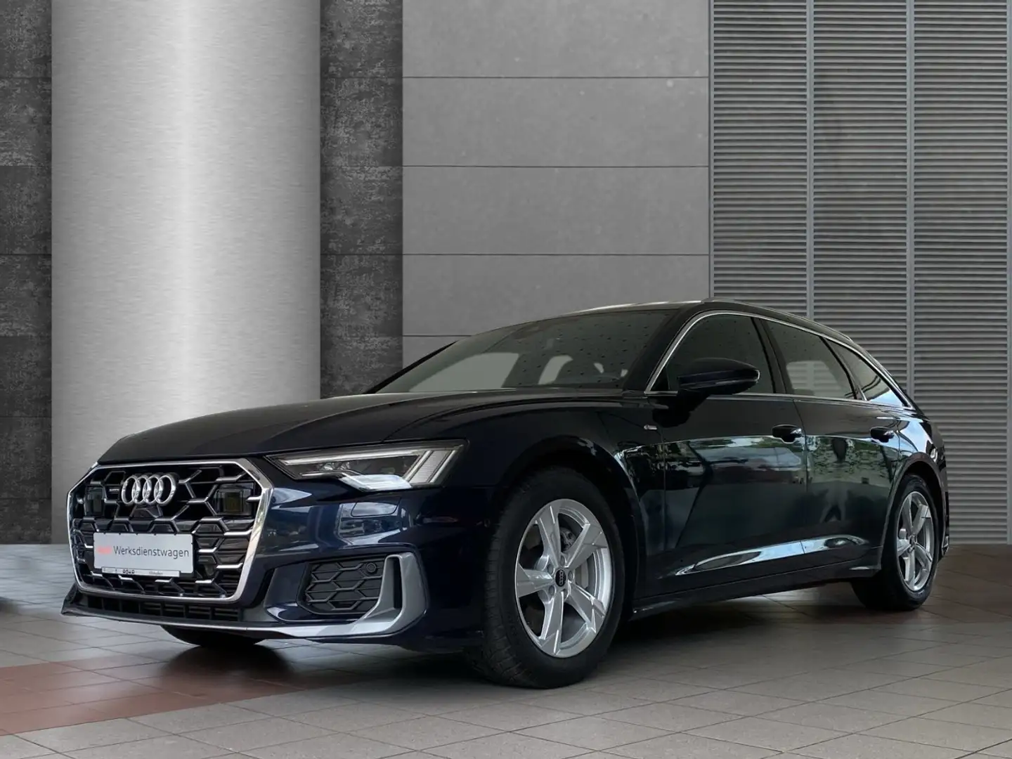 Audi A6 Avant S line (SHZ.PDC.AHK.NAVI.DAB.GRA) 45 TFSI S Blau - 2
