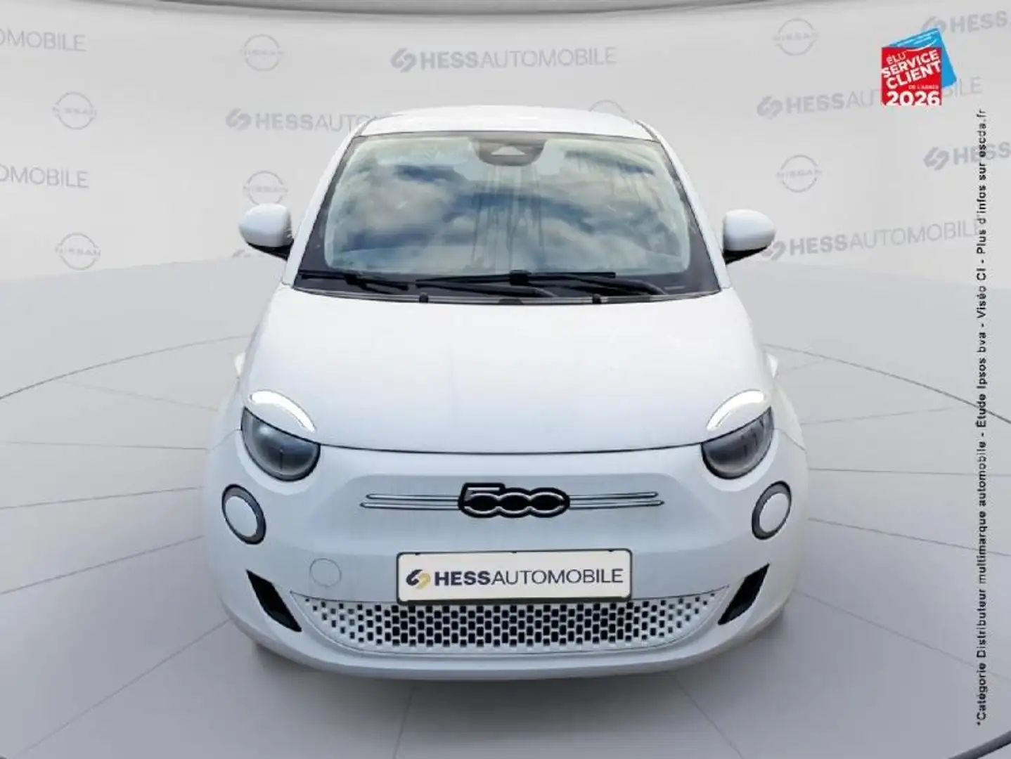 Fiat 500e e 95ch Action Blanc - 2