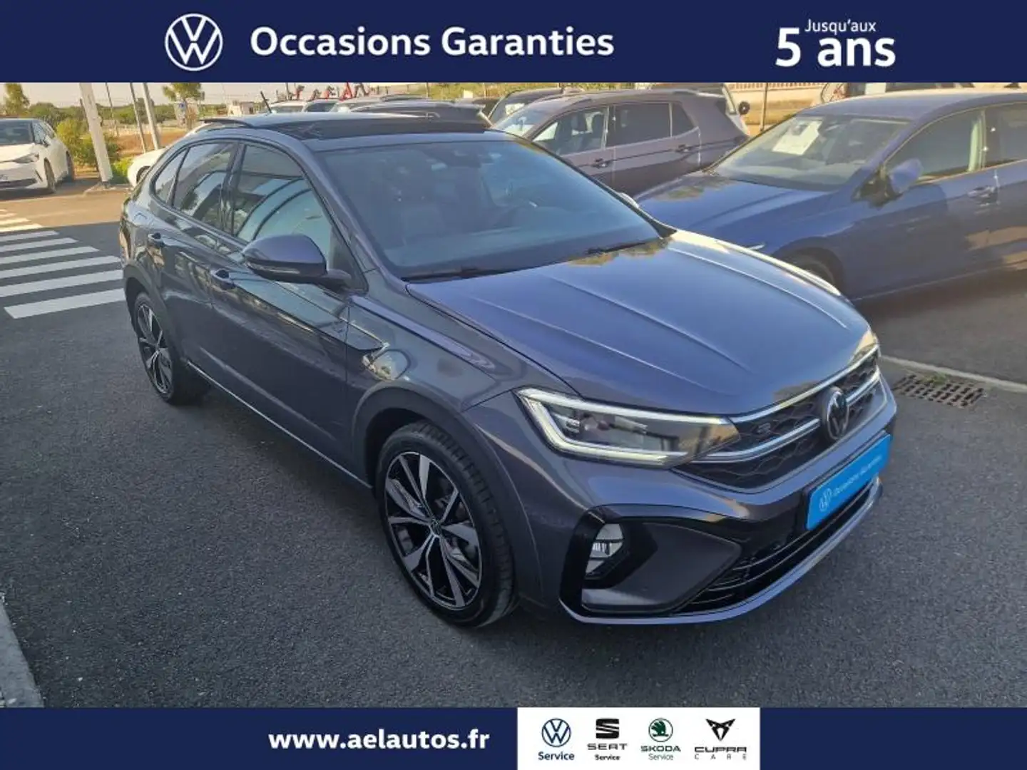 Volkswagen Taigo 1.5 TSI 150ch R-Line DSG7 Gris - 2