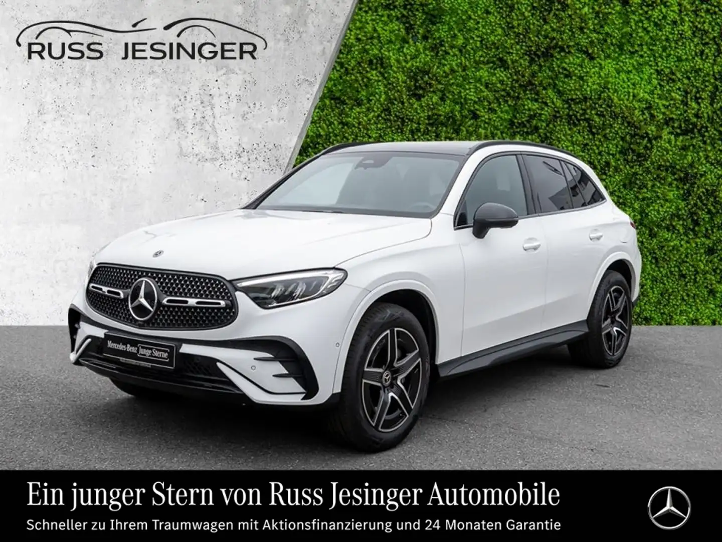 Mercedes-Benz GLC 400 e 4M AMG Line *AHK*LED*MBUX*Pano*Memory* Weiß - 2