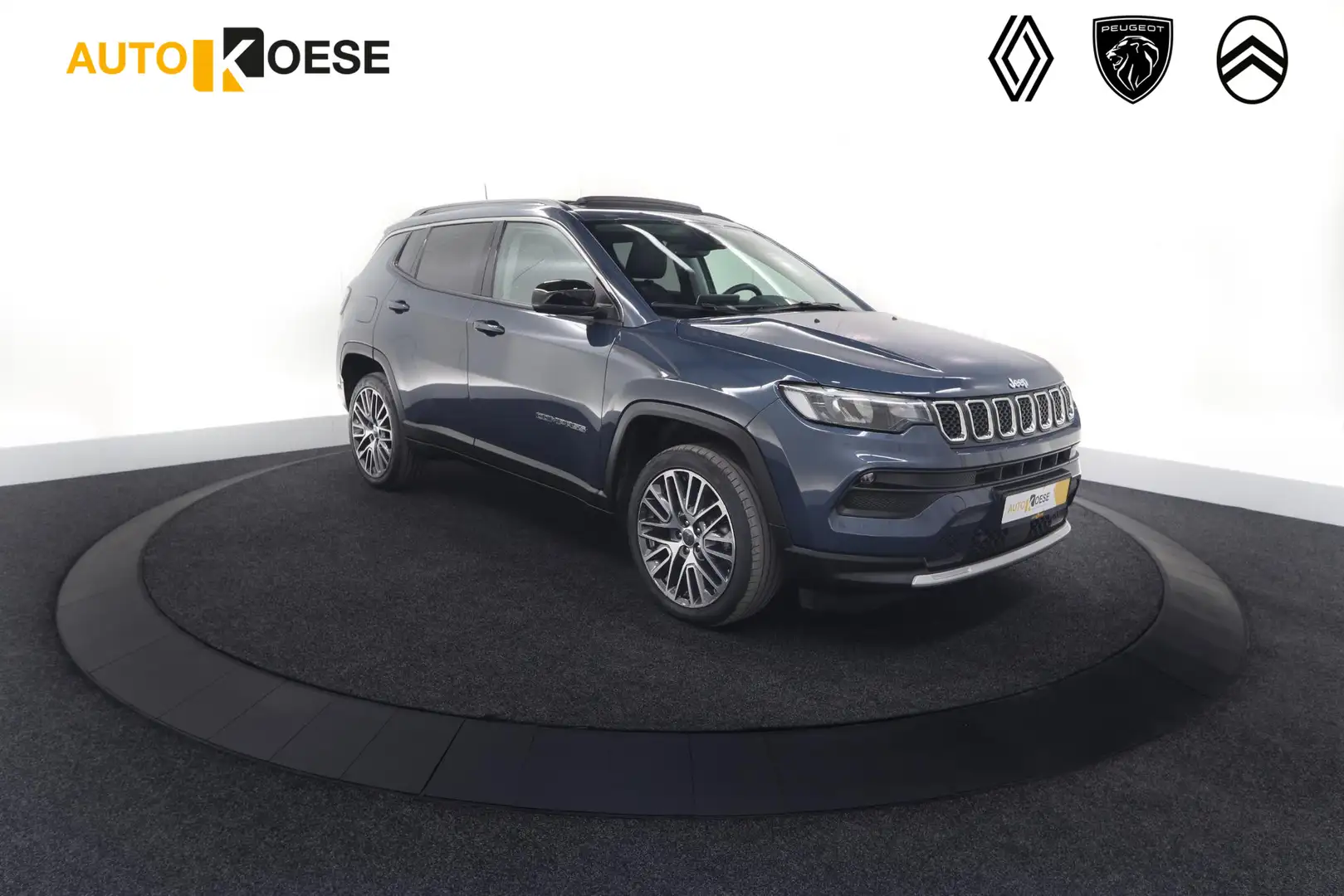 Jeep Compass 4xe 190 Plug-in Hybrid Electric Limited | Elektris Blauw - 1