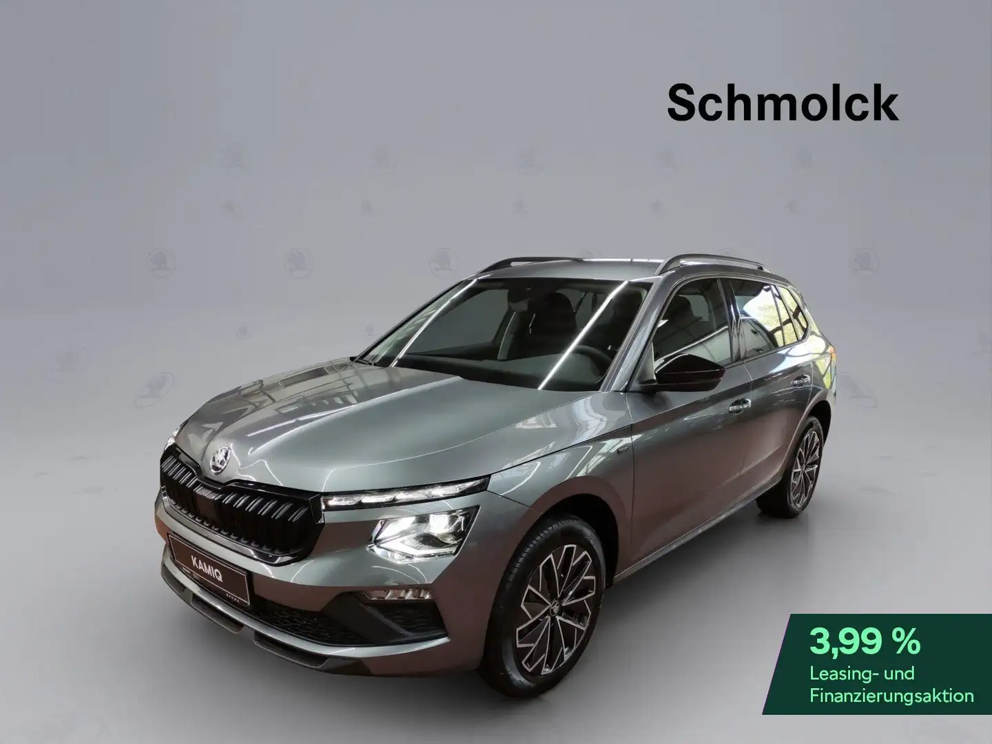 Skoda Kamiq Tour 1.5 TSI DSG 150PS AHK NAVI BLACK LED Grigio - 1