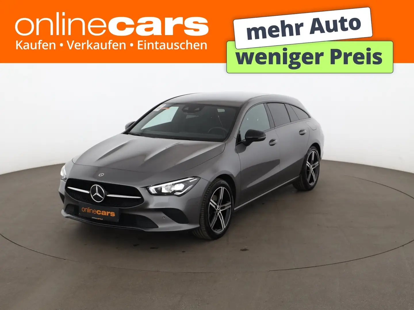 Mercedes-Benz CLA 200 d SB Progressive LED LEDER NAVI R-CAM Grau - 1