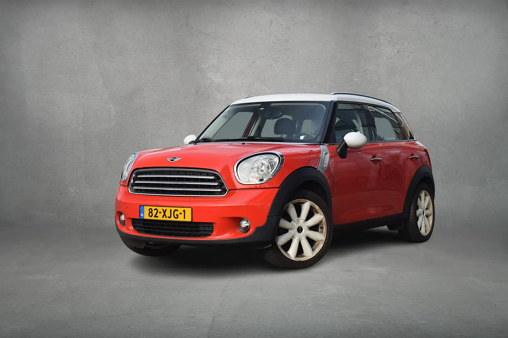 MINI Cooper Countryman Mini 1.6 Edition | Automaat | Half Leer | Cruise | Rood - 2