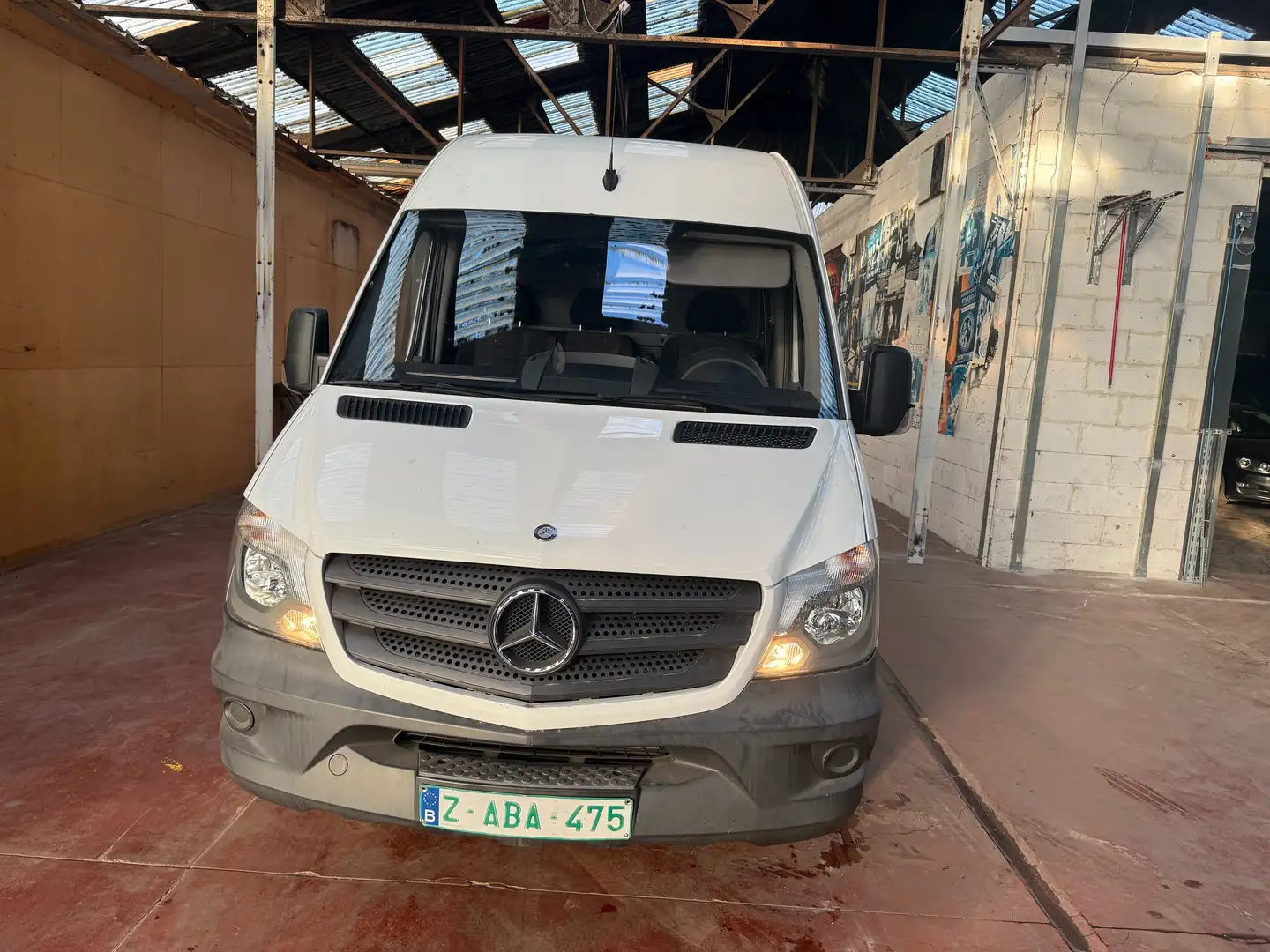 Mercedes-Benz Sprinter 313CDI 95kw/129pk Airco Carnet Mercedes*Tva 16528 Blanc - 2