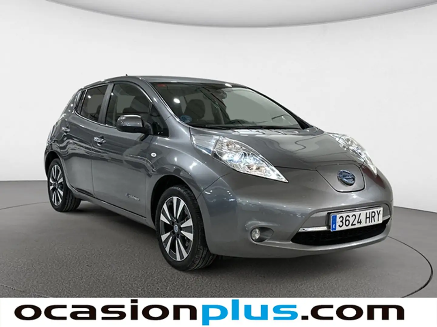 Nissan Leaf Tekna Gris - 2