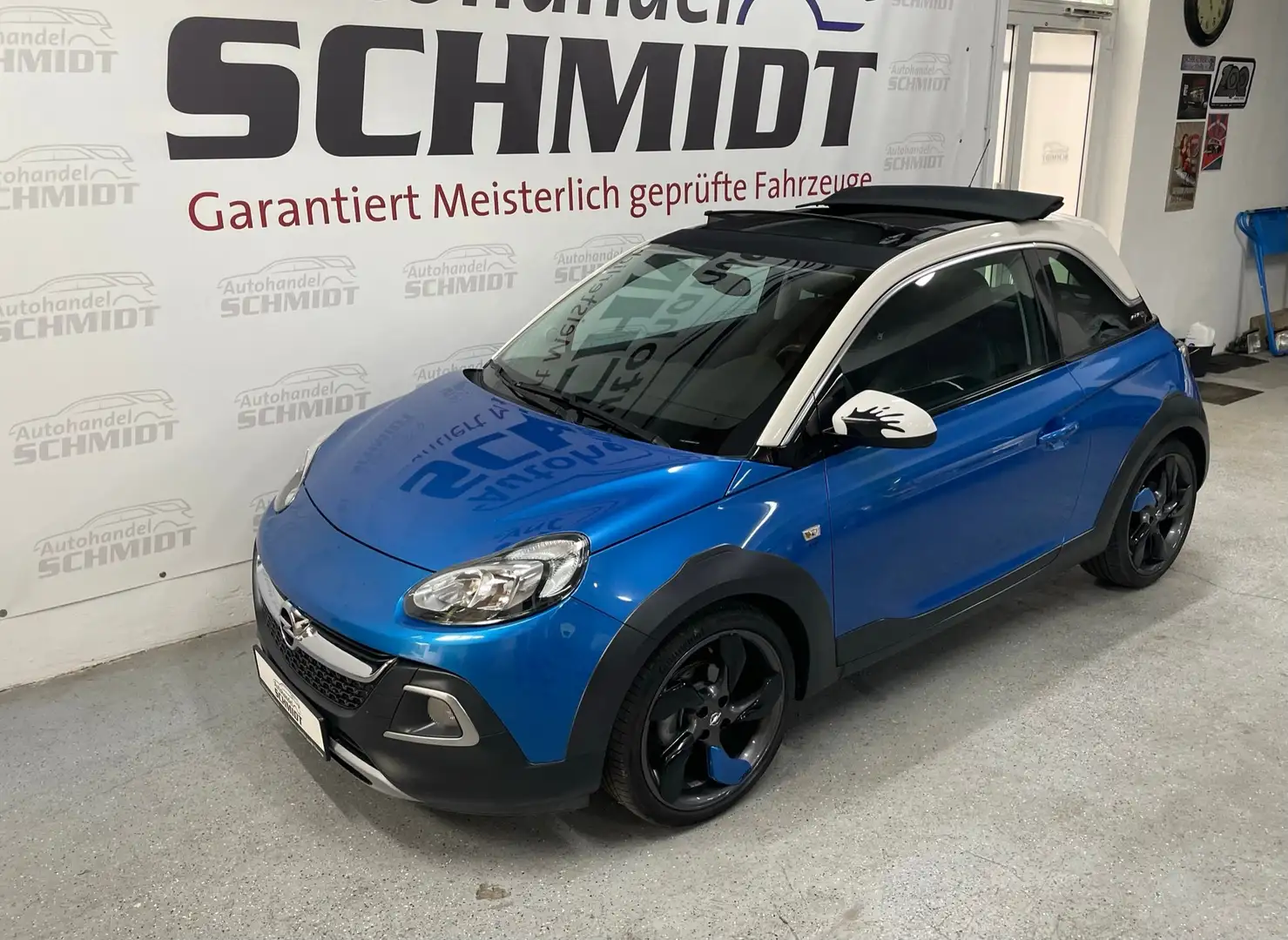 Opel Adam Rocks 1.0 Turbo, Faltdach, 18 Zoll, Intellilink Blau - 1