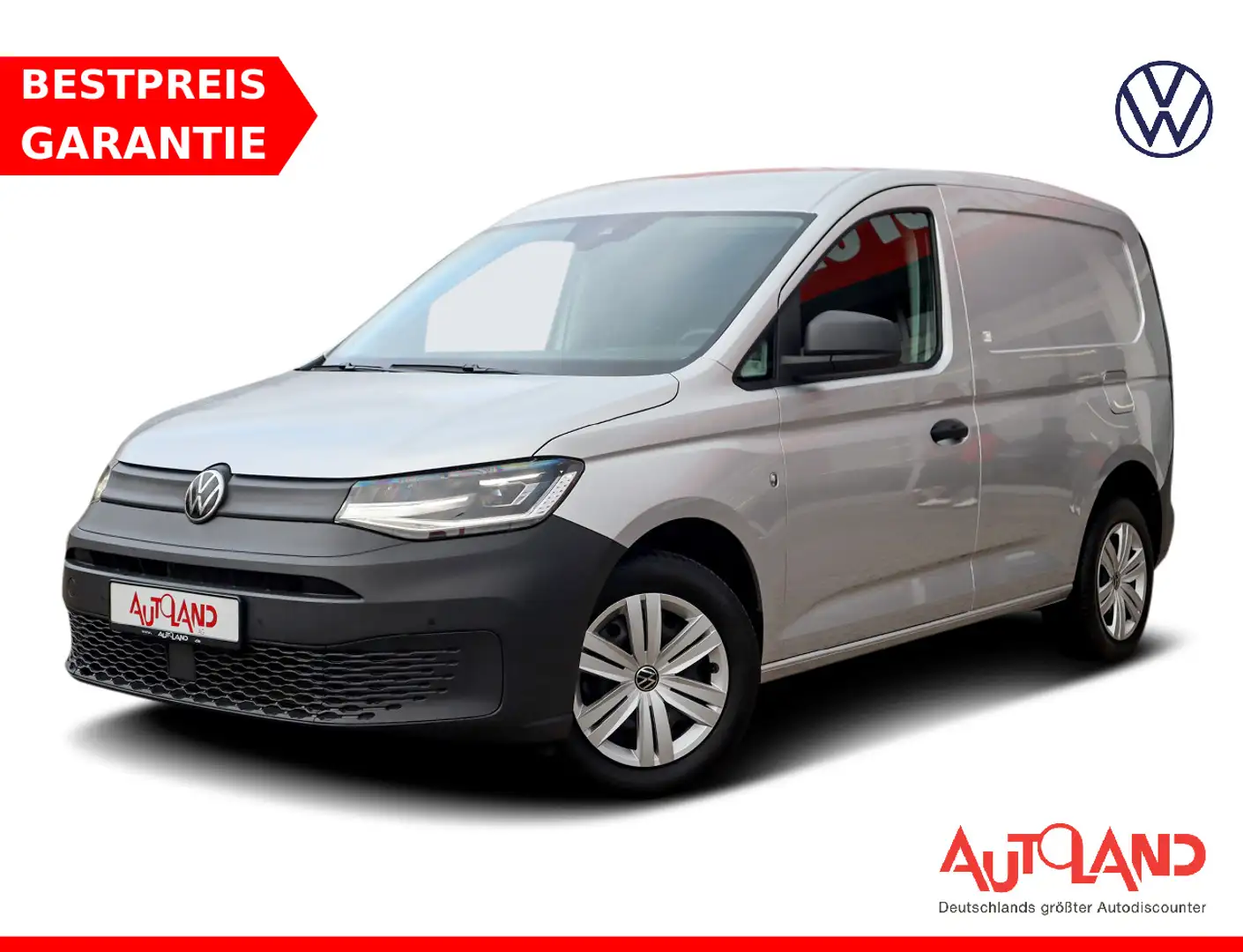 Volkswagen Caddy Cargo 2.0 TDI EcoProfi LED Navi AHK Kamera Argento - 1