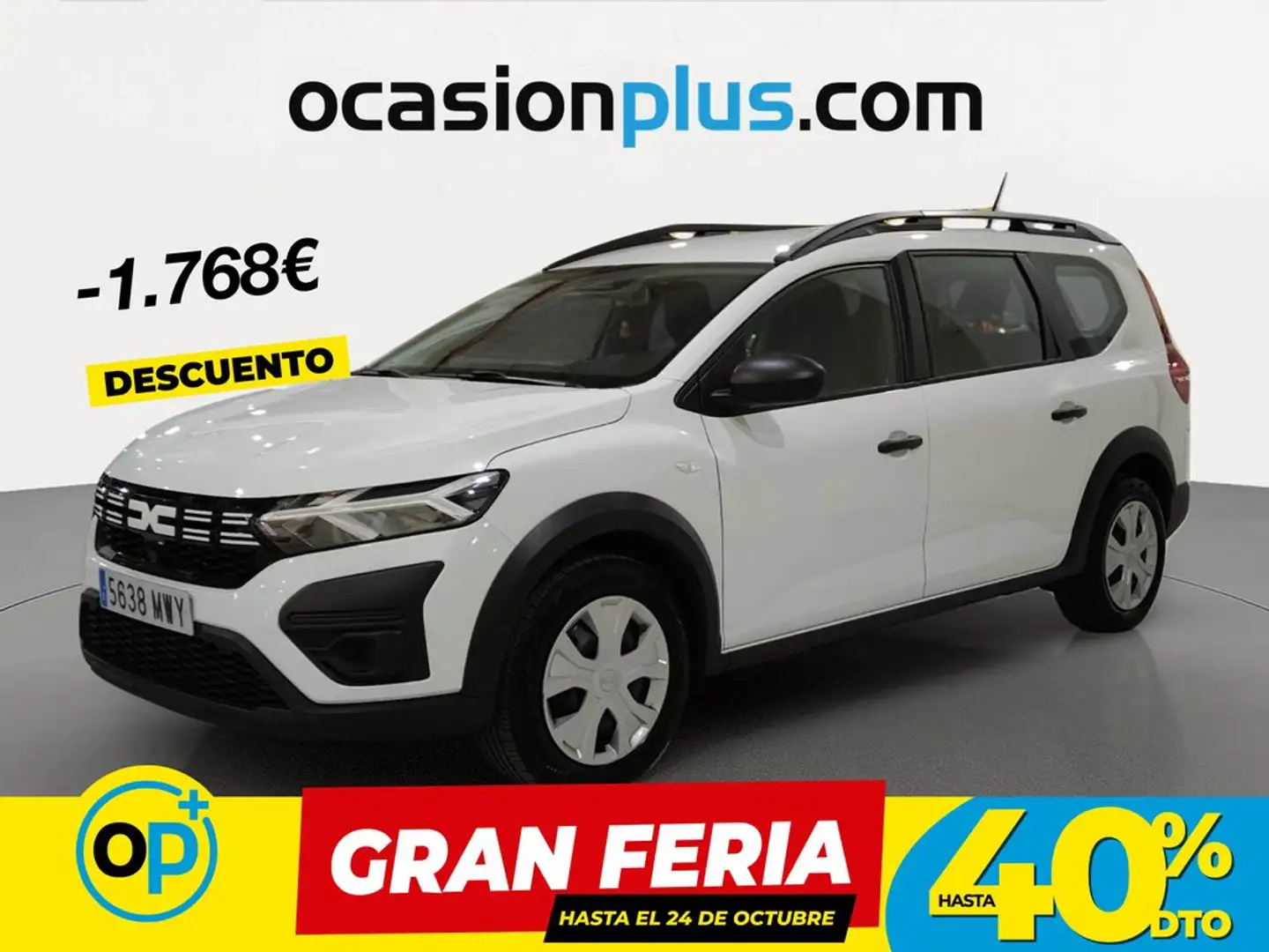 Dacia Jogger 1.0 ECO-G Essential 74kW 5pl. Blanco - 1
