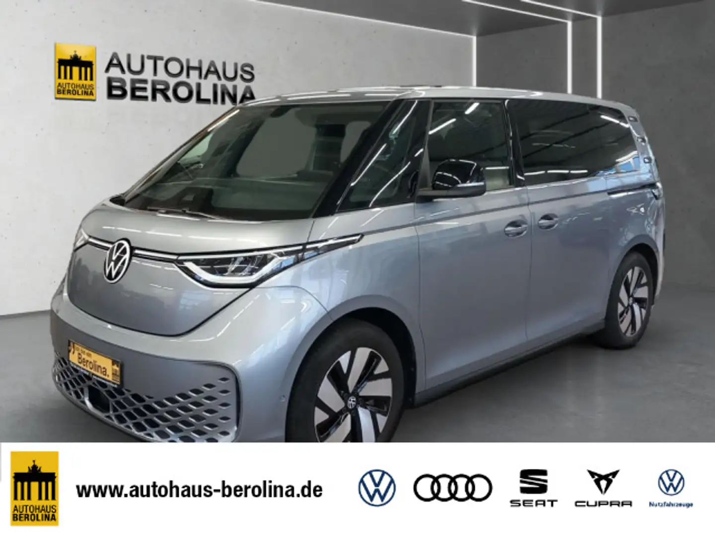 Volkswagen ID. Buzz ID.Buzz Pro *ACC*R-CAM*NAV*SHZ* Argent - 1