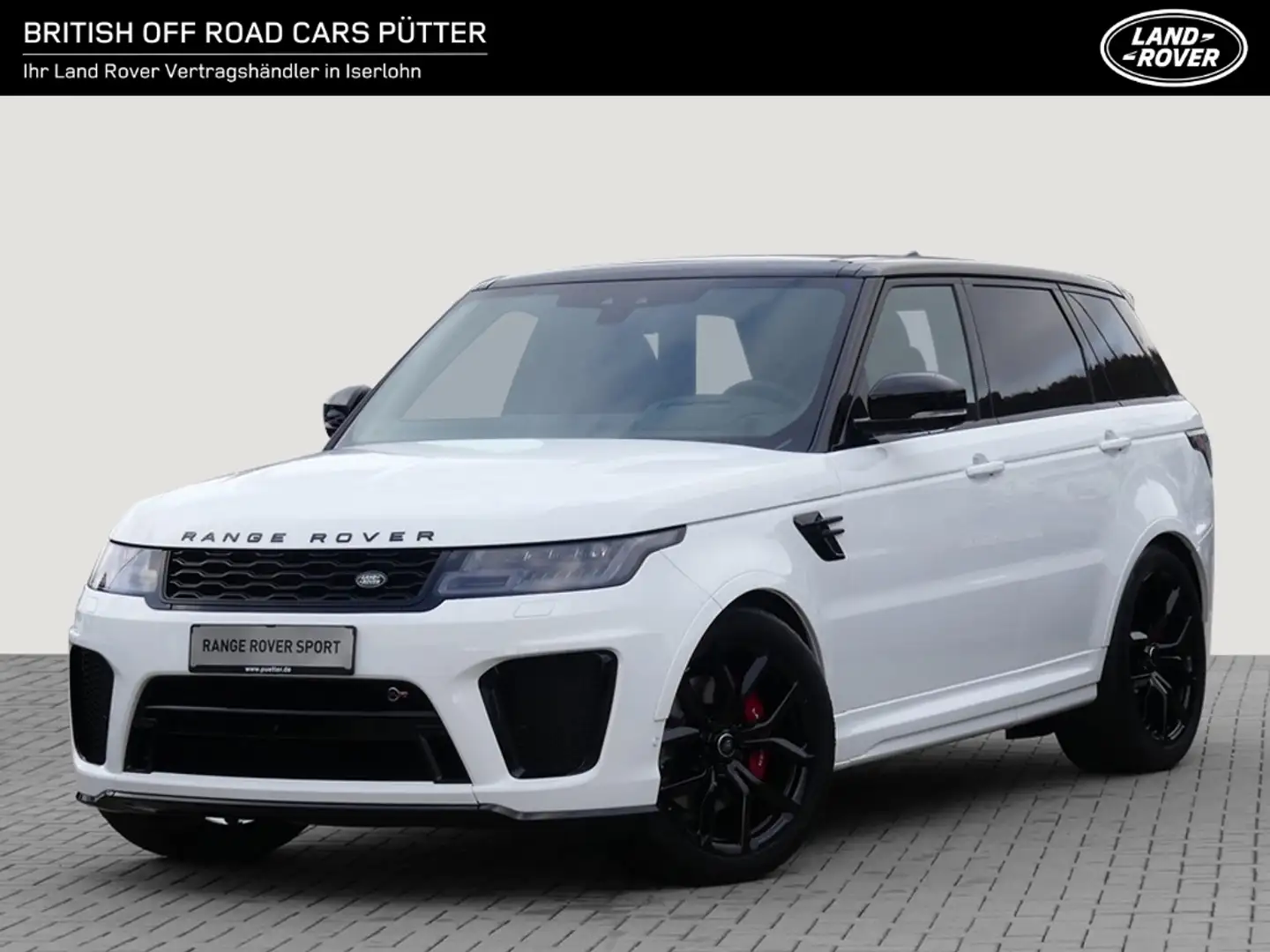 Land Rover Range Rover Sport SVR 575PS Leder Carbon-Motorhaube! StandHZG Keyles Weiß - 1