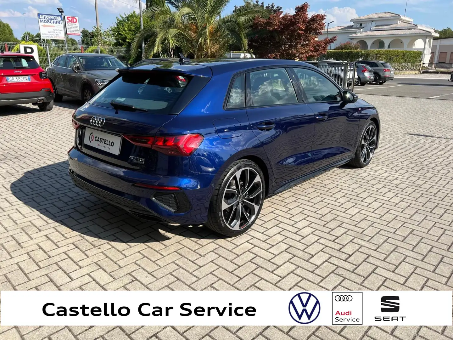 Audi A3 Sportback 40 2.0 tdi Sline edition quattro Stronic Blu/Azzurro - 2