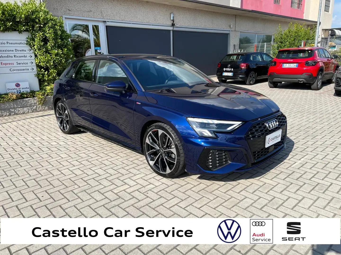 Audi A3 Sportback 40 2.0 tdi Sline edition quattro Stronic Blu/Azzurro - 1